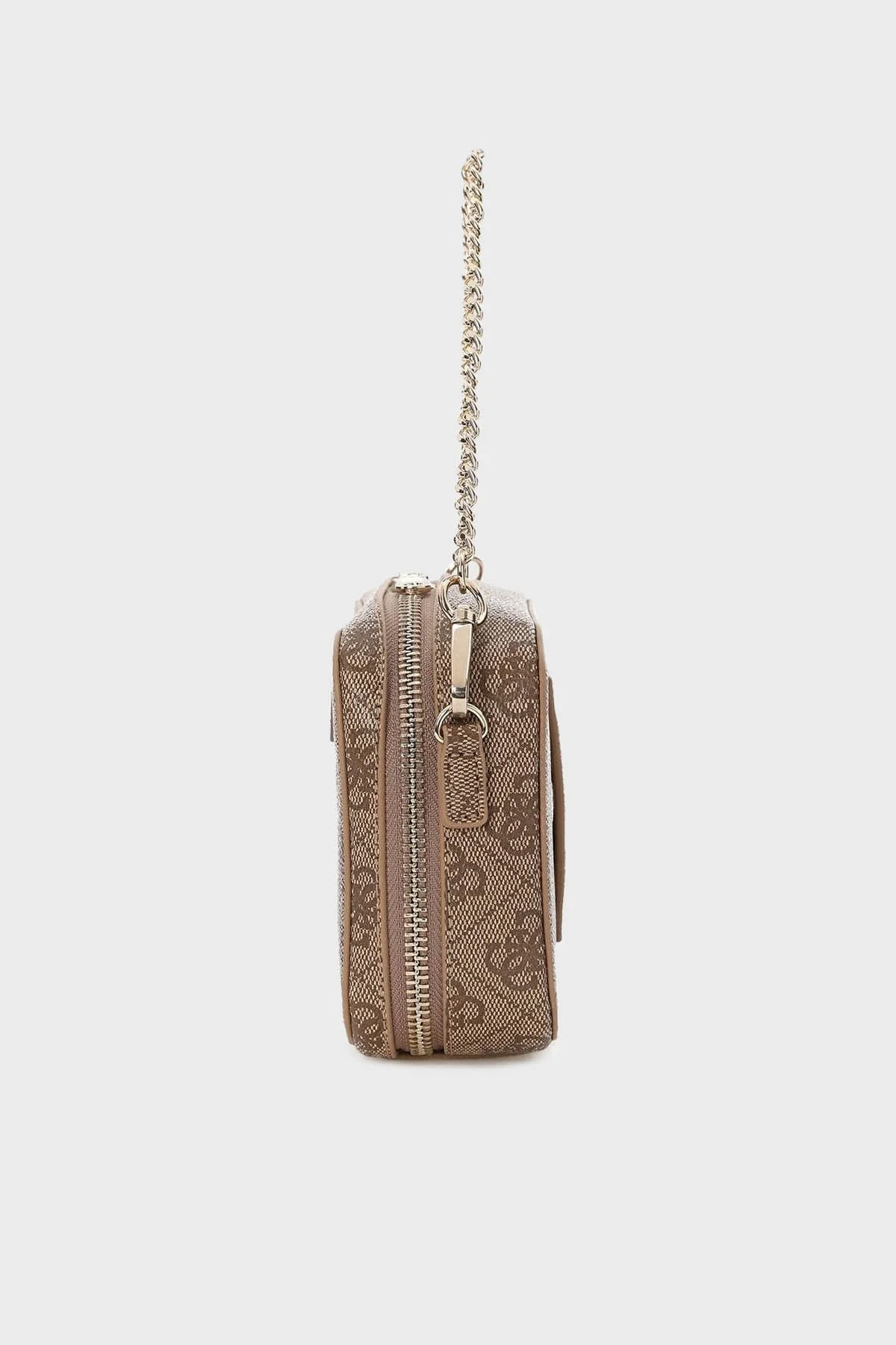 Guess Zamira 4G Logolu Zincir Askılı PW7515P5203 Bayan Çanta PW7515 P5203 LTL KAHVE - 9