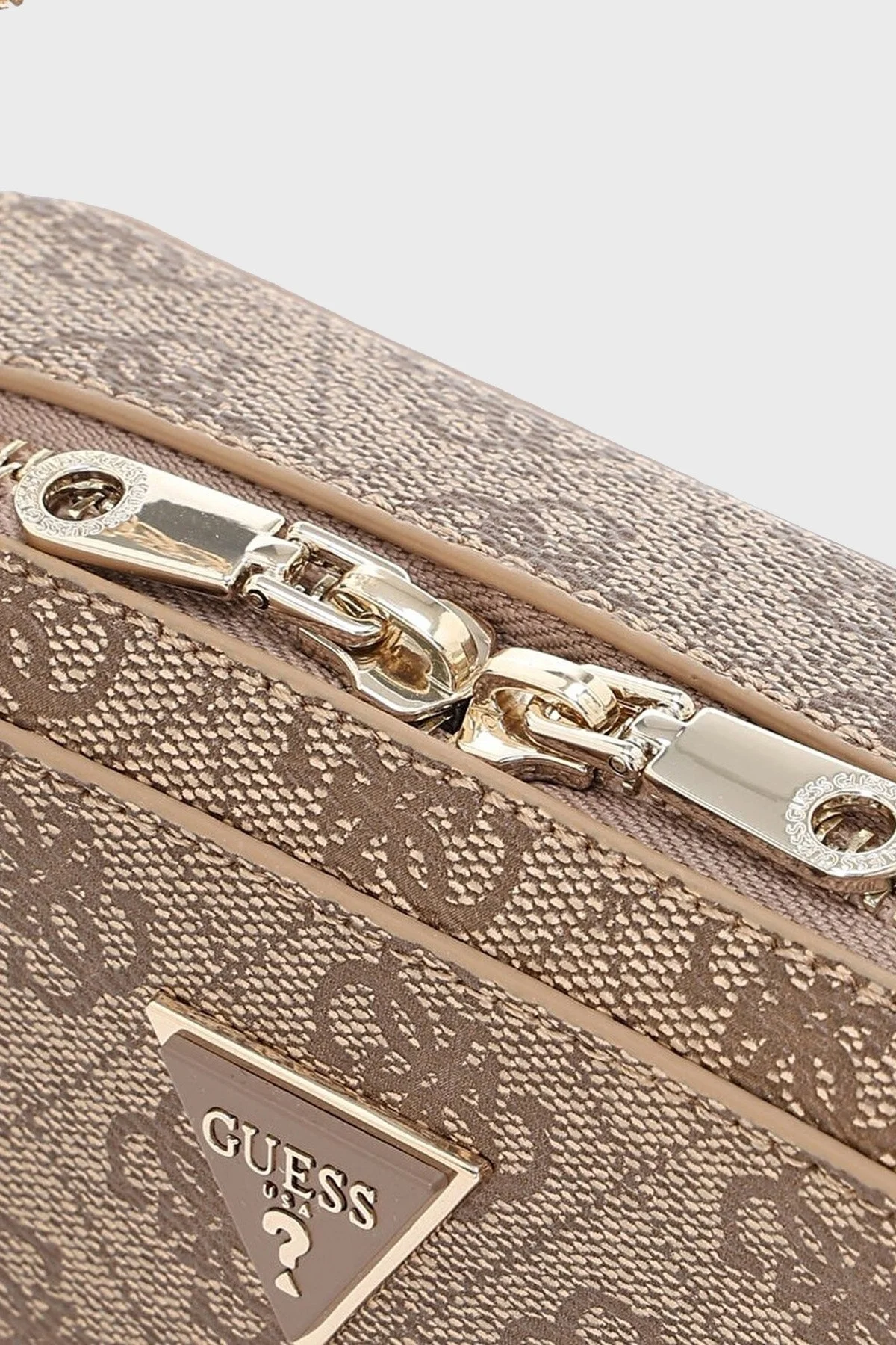 Guess Zamira 4G Logolu Zincir Askılı PW7515P5203 Bayan Çanta PW7515 P5203 LTL KAHVE - 11
