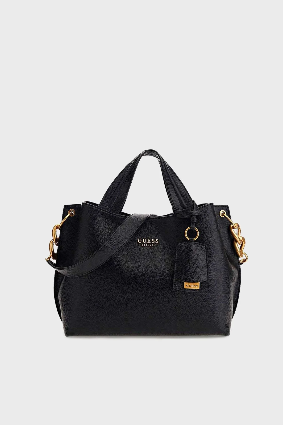 Guess Zed Logolu Zincir Askılı Bayan Çanta HWVB8683220 BLA SİYAH - 1