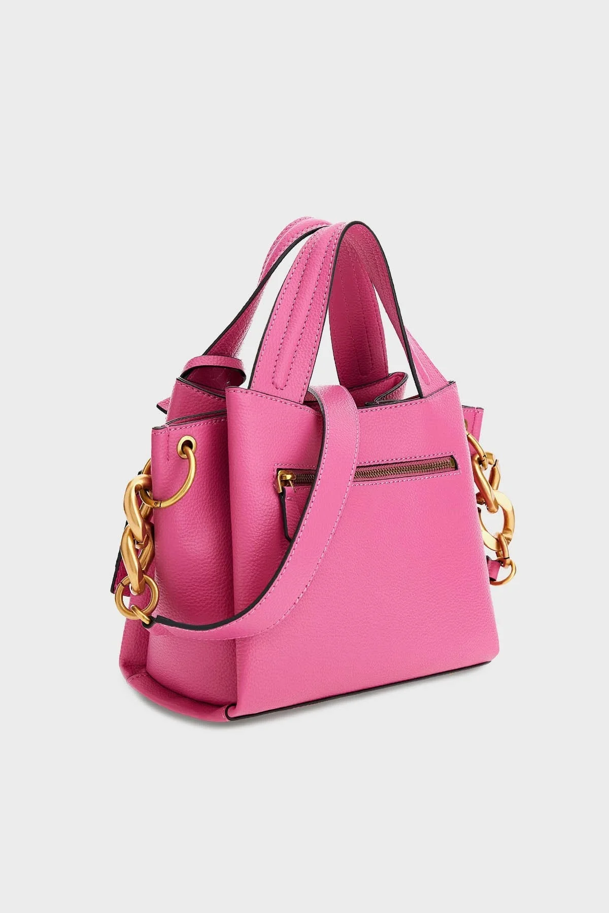 Guess Zed Logolu Zincir Askılı Bayan Çanta HWVB8683220 FUC FUŞYA - 4