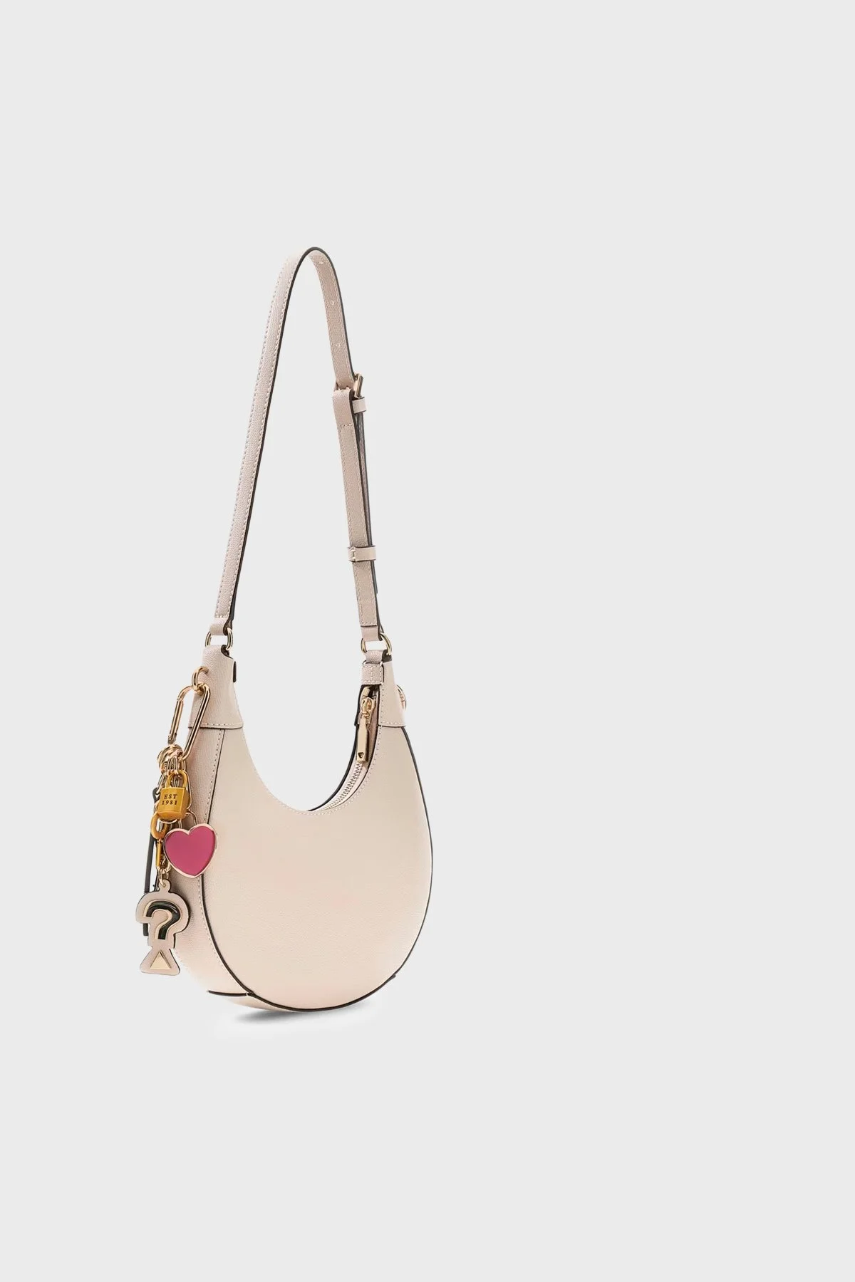 Guess Zincir Detaylı Ayarlanabilir Askılı HWBG9899180 Kadın Çanta HWBG98 99180 LTA BEJ - 3