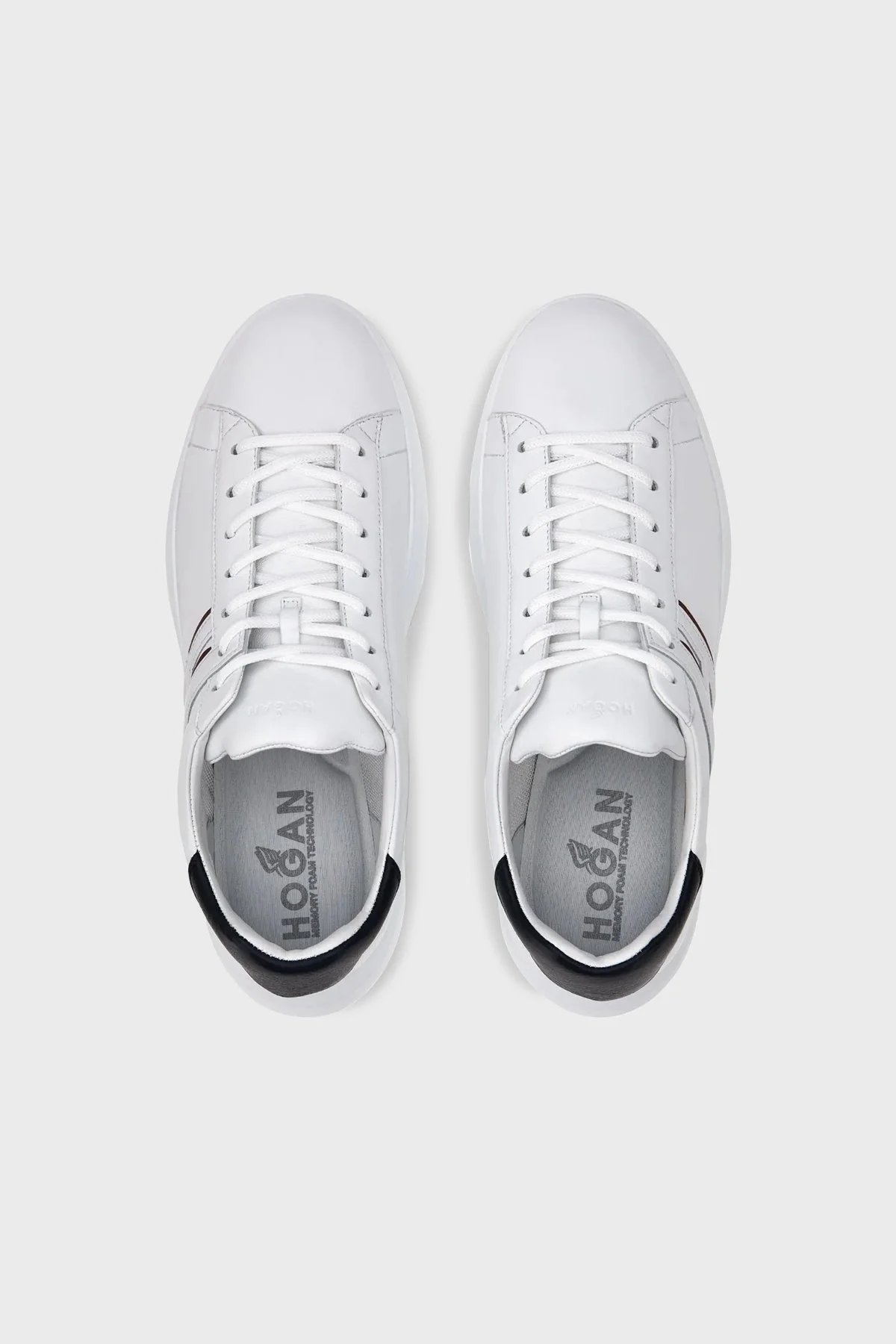 Hogan Hakiki Deri Sneaker Erkek Ayakkabı HXM5800DV42QI514ZZ BEYAZ - 4