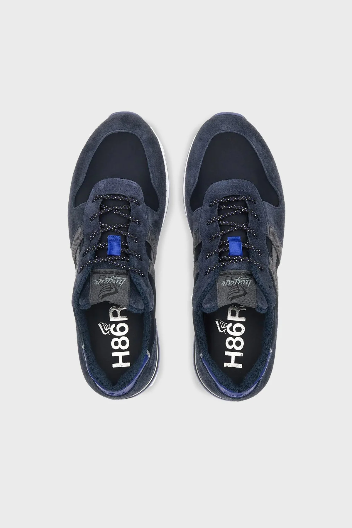 Hogan Hakiki Deri Süet Spor Erkek Ayakkabı HXM3830AN51R6Y99PP LACİVERT - 4