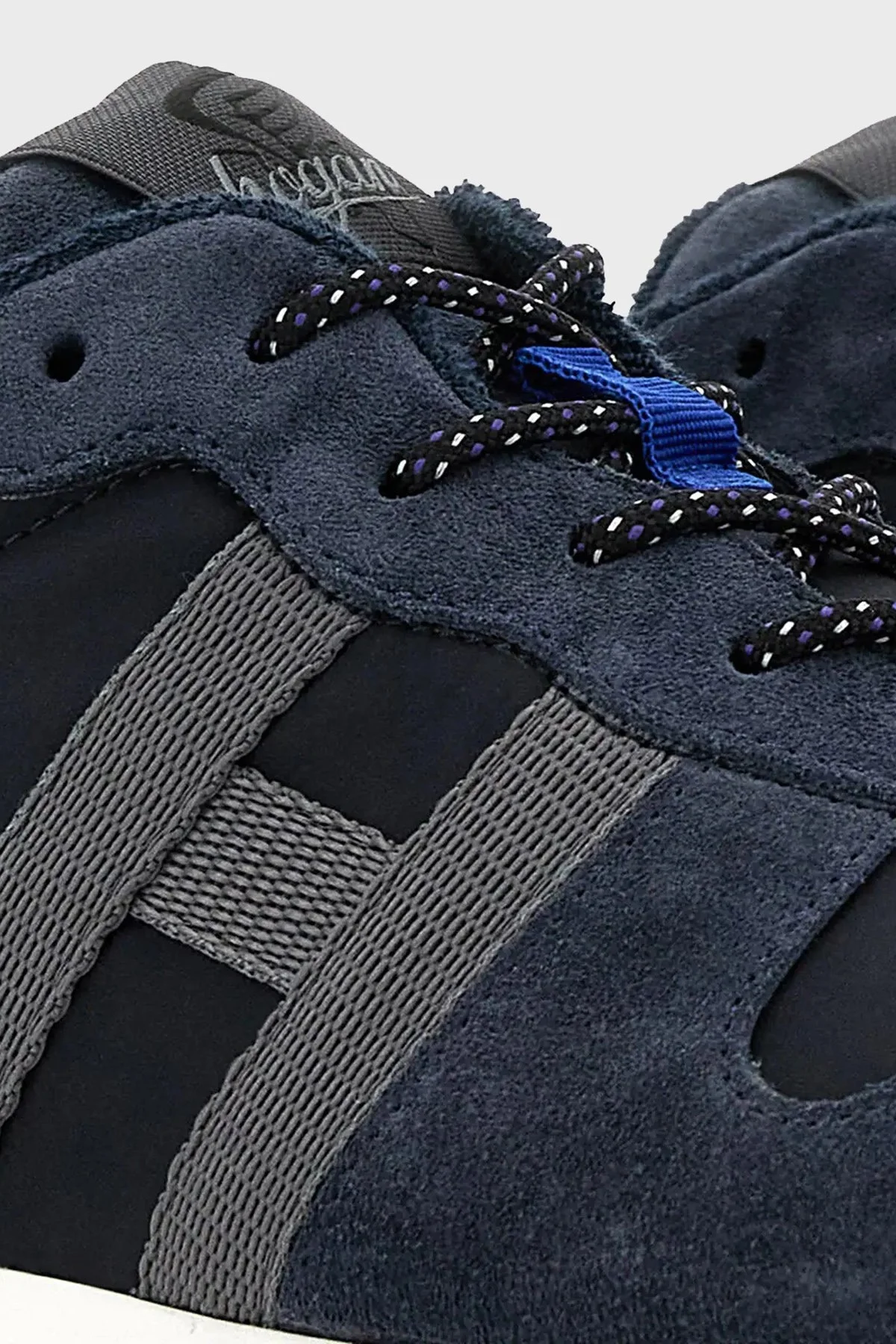 Hogan Hakiki Deri Süet Spor Erkek Ayakkabı HXM3830AN51R6Y99PP LACİVERT - 6