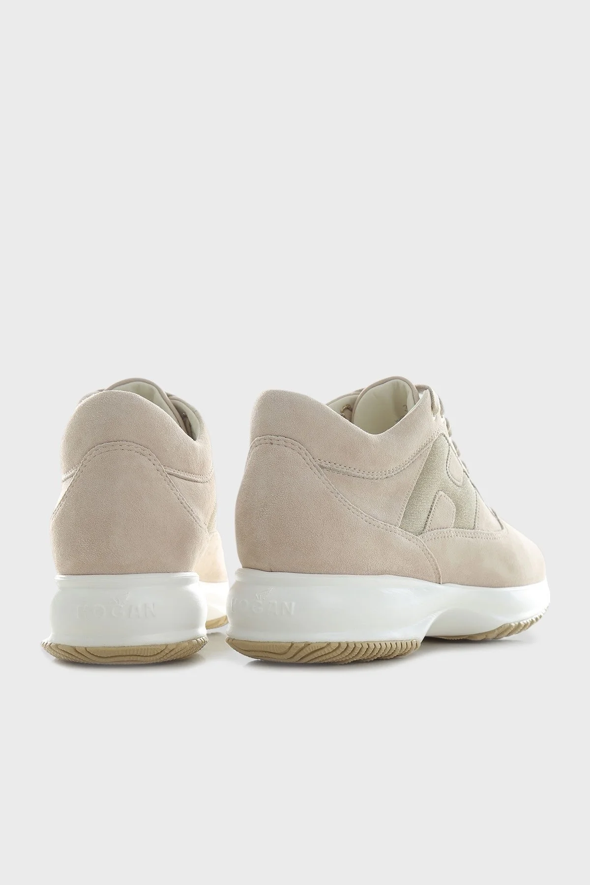 Hogan Kalın Taban Sneaker Bayan Ayakkabı HXW00N0S361QXW0H74 BEJ - 4