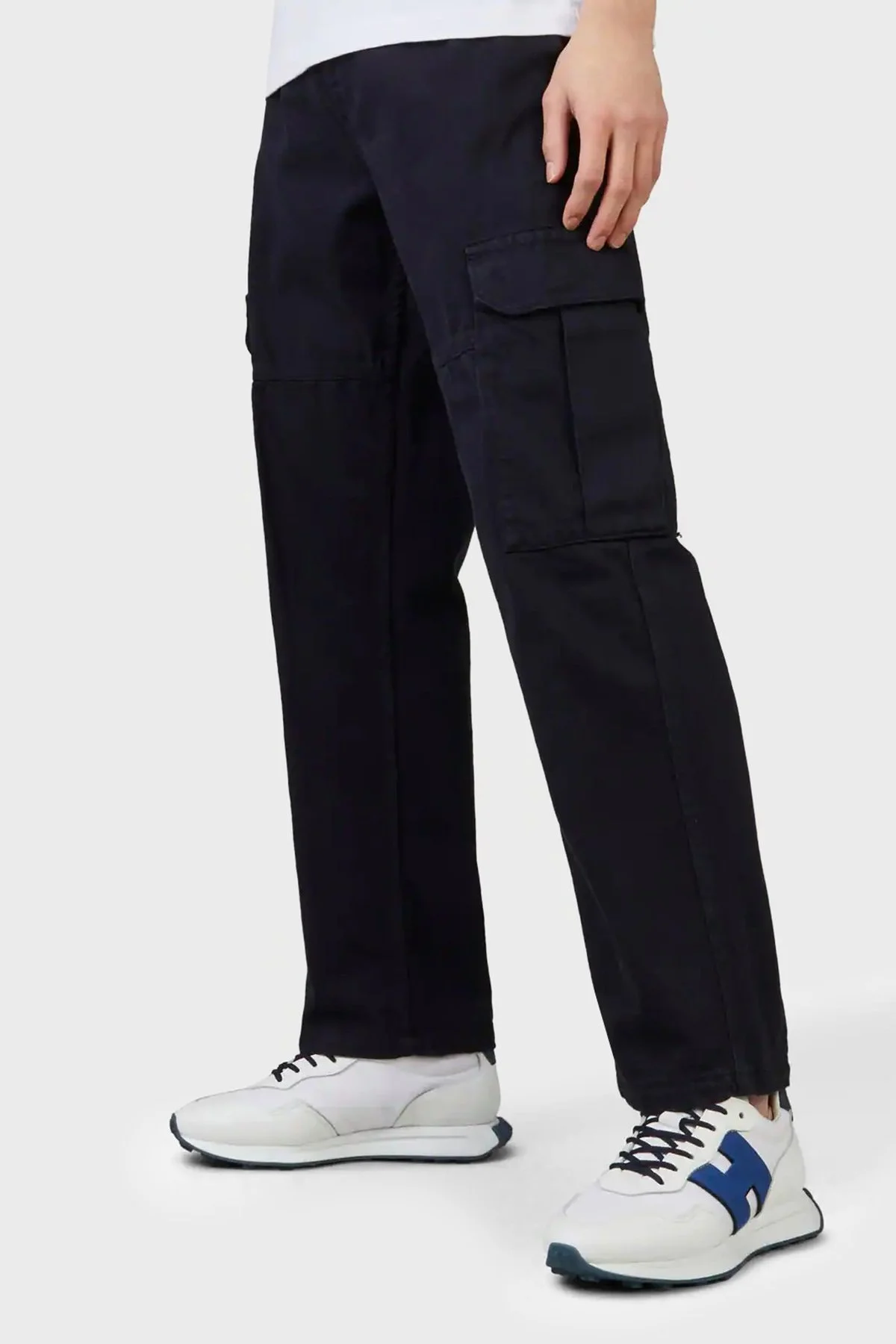 Hogan Memory Foam Deri Sneaker Erkek Ayakkabı HXM6010EH41N1E618J BEYAZ - 2