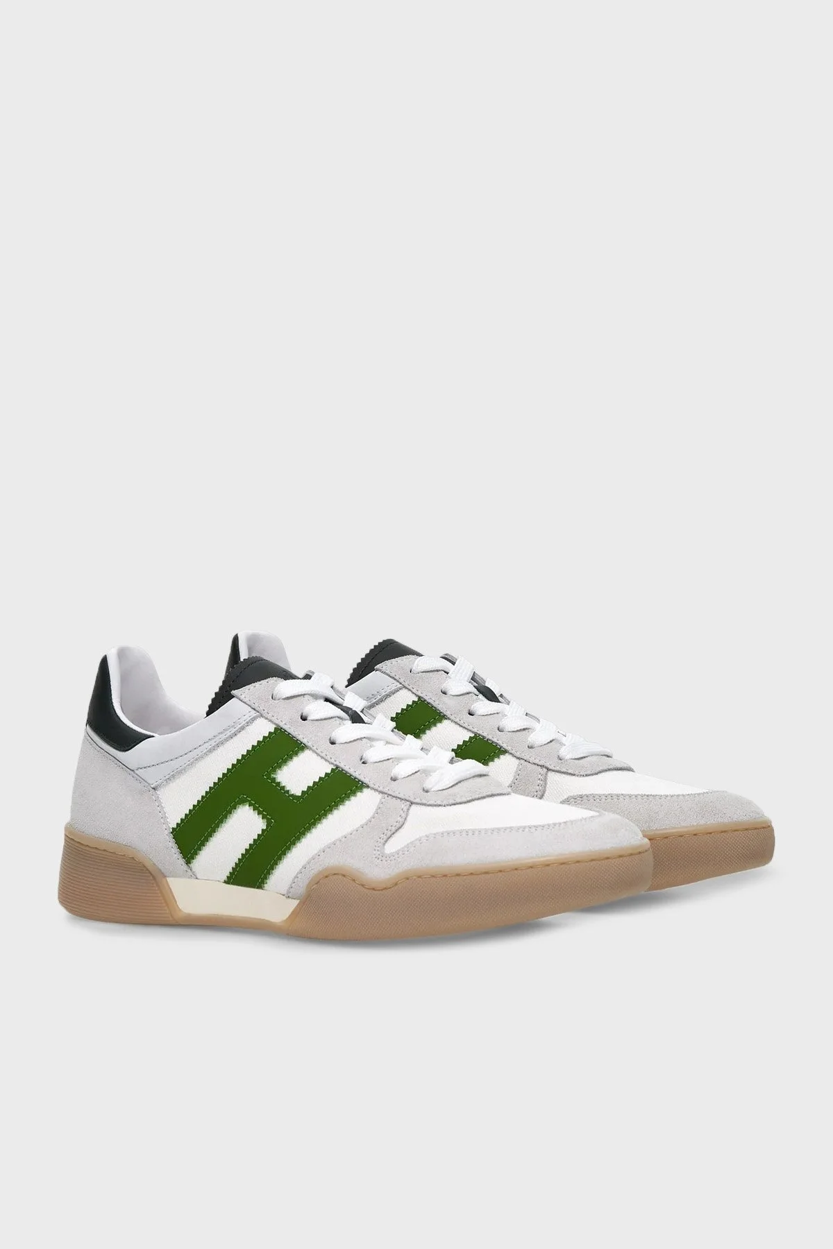 Hogan Sneaker Erkek Ayakkabı HXM3570AC40R4K612M BEYAZ-GRİ - 2