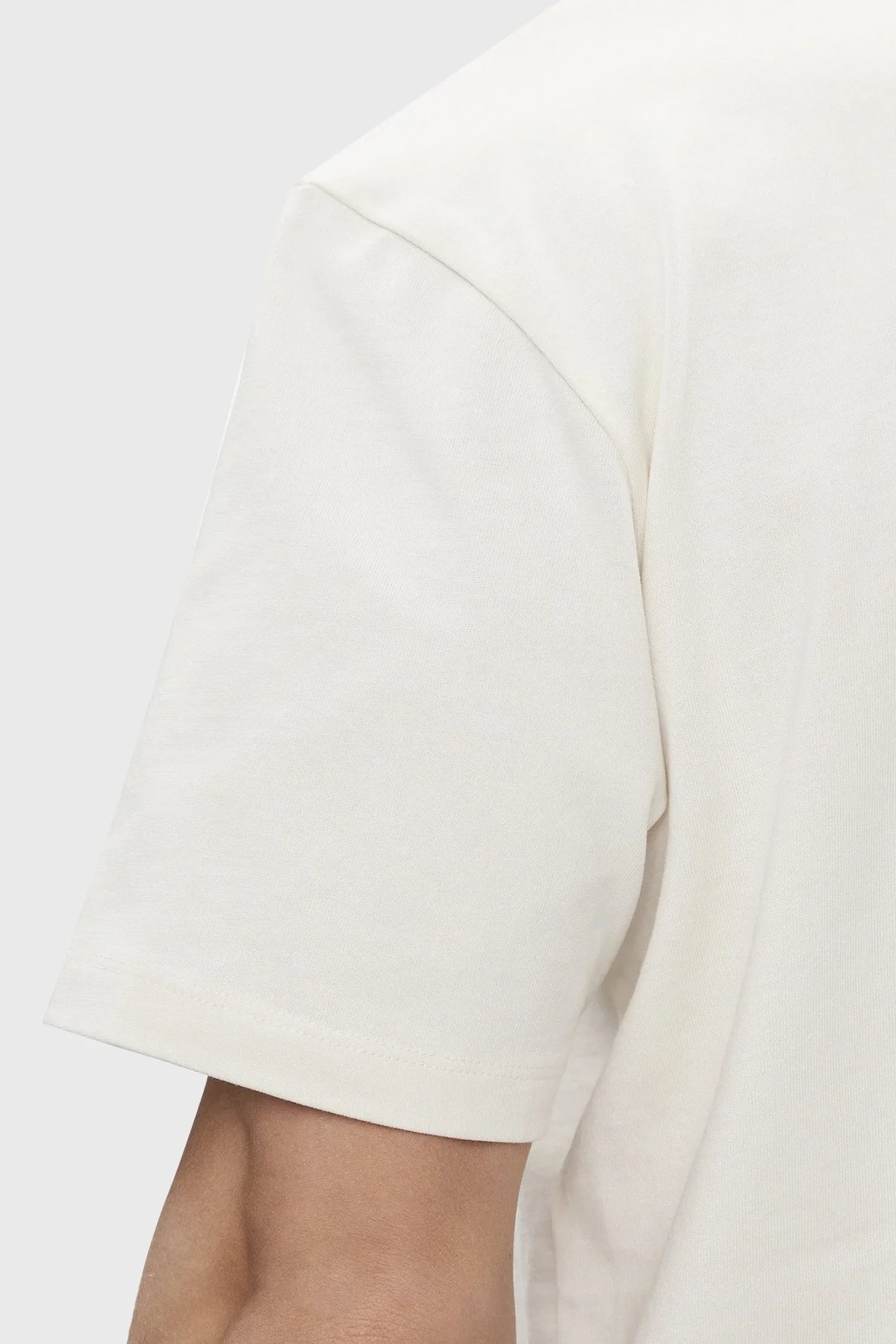 Hugo % 100 Pamuk Bisiklet Yaka Relaxed Fit Erkek T Shirt 50488330 121 BEYAZ - 5