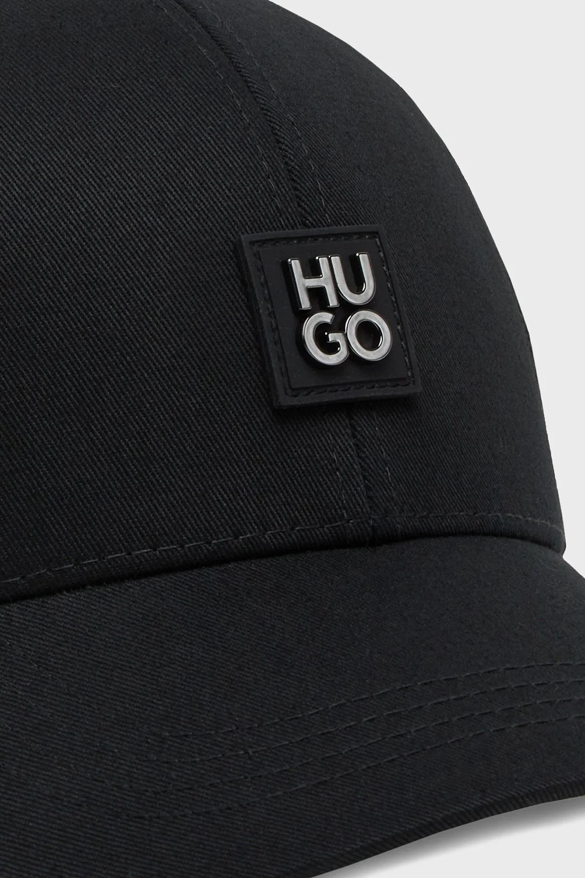 Hugo % 100 Pamuk Logolu Erkek Şapka 50539554 001 SİYAH - 3