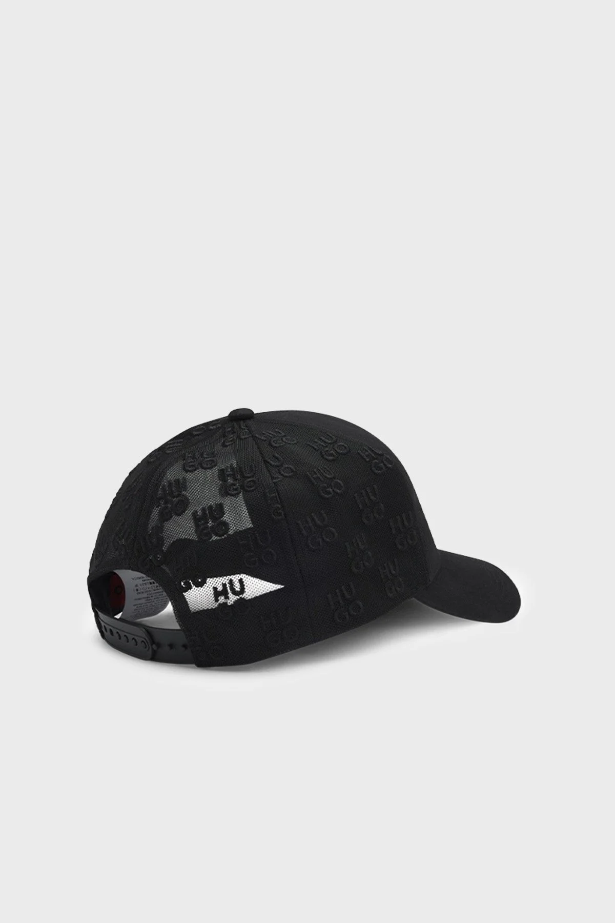 Hugo % 100 Pamuk Logolu Erkek Şapka 50560454 001 SİYAH - 2