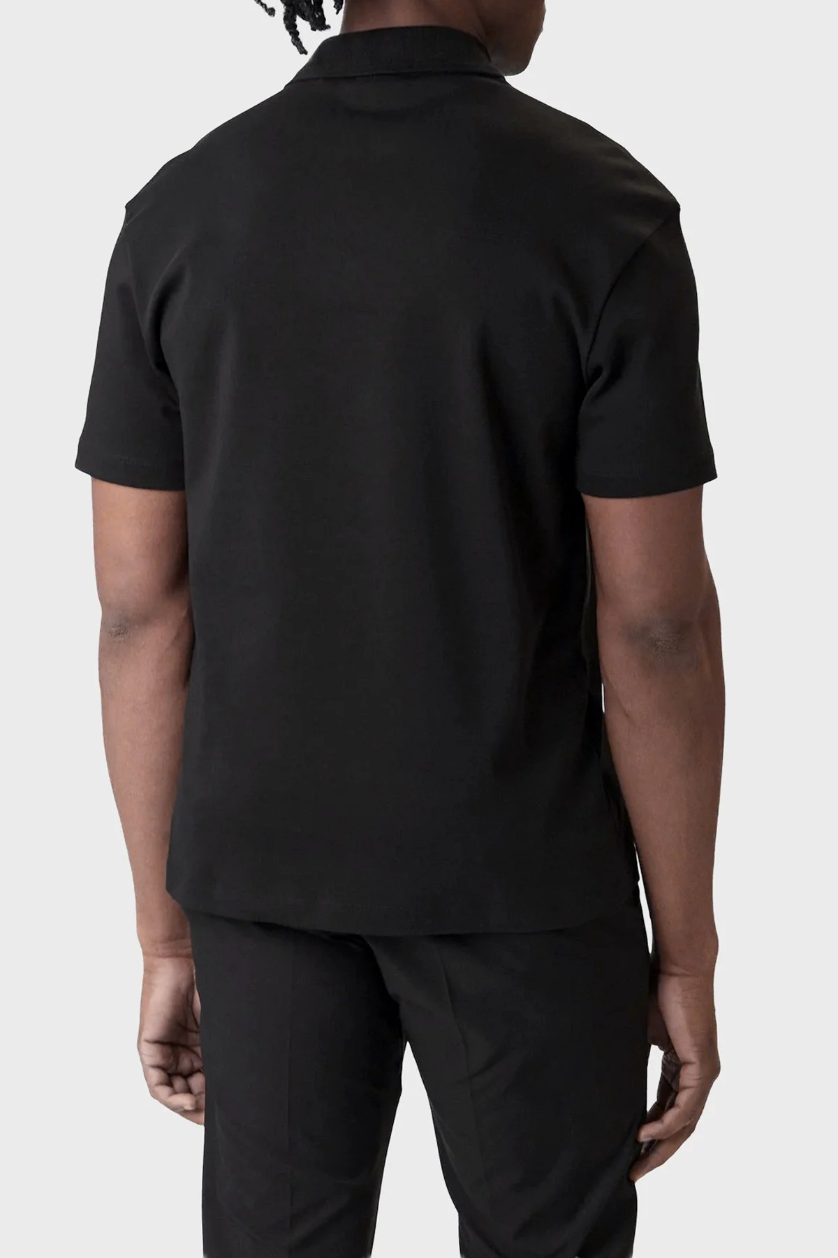 Hugo % 100 Pamuk Regular Fit Düğmeli Erkek Polo 50517638 002 SİYAH - 3