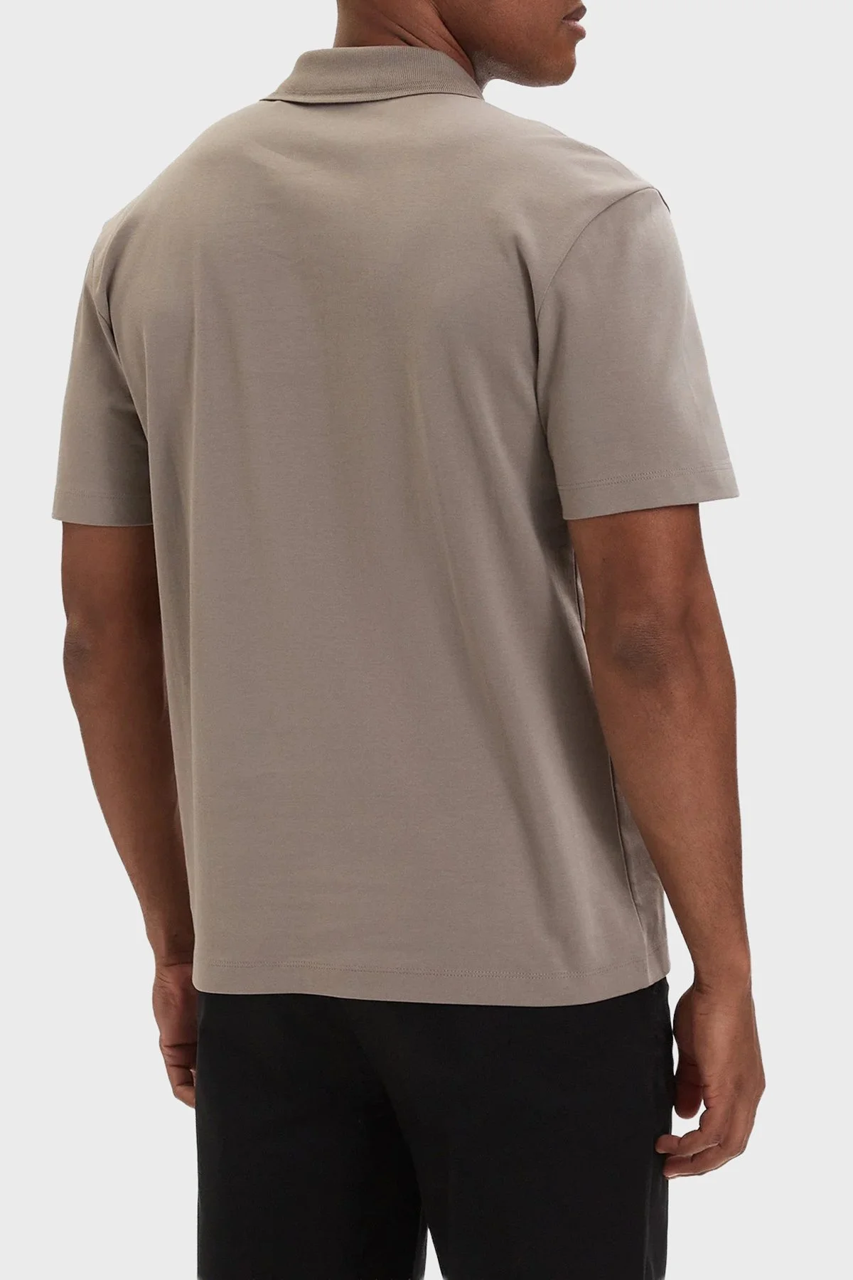 Hugo % 100 Pamuk Regular Fit Düğmeli Erkek Polo 50517638 237 GRİ - 3