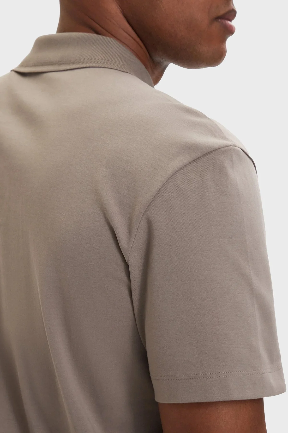 Hugo % 100 Pamuk Regular Fit Düğmeli Erkek Polo 50517638 237 GRİ - 5