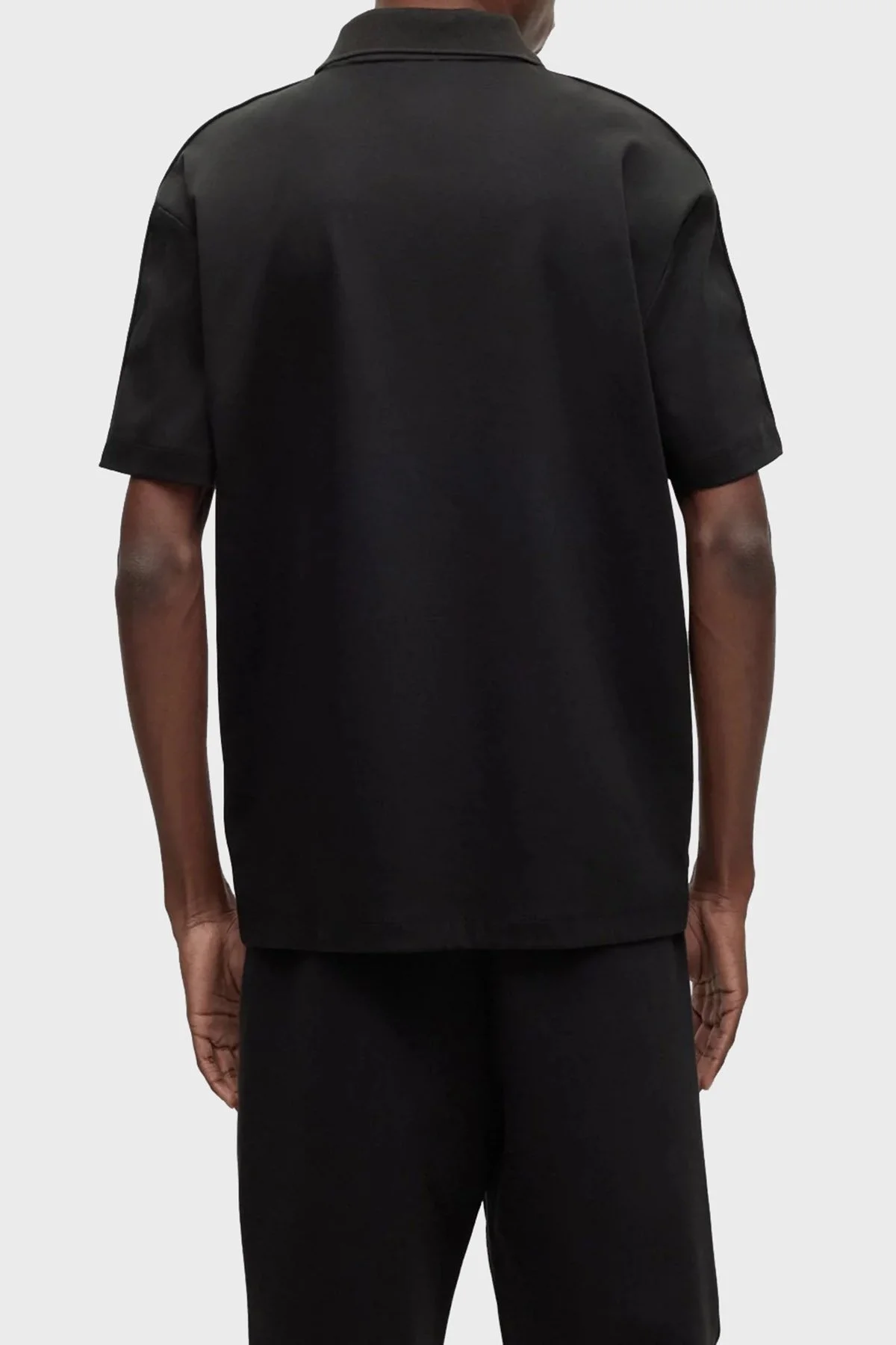 Hugo % 100 Pamuk Regular Fit Erkek Polo T Shirt 50488903 001 SİYAH - 2