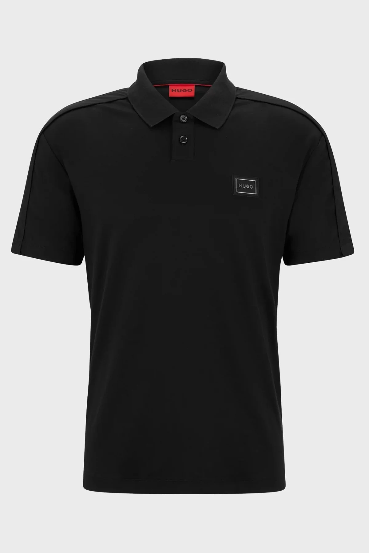 Hugo % 100 Pamuk Regular Fit Erkek Polo T Shirt 50488903 001 SİYAH - 5