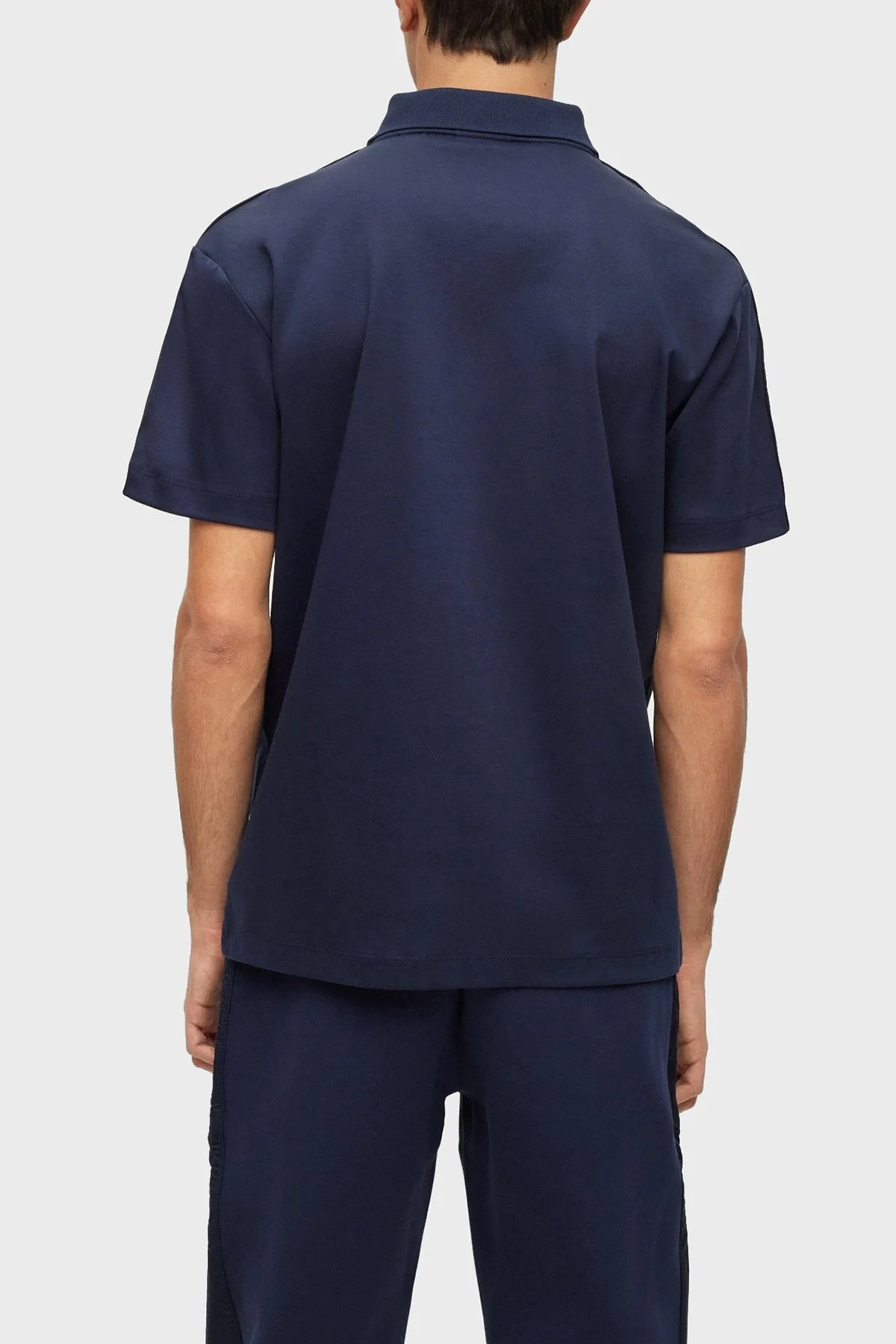 Hugo % 100 Pamuk Regular Fit Erkek Polo T Shirt 50488903 405 LACİVERT - 3