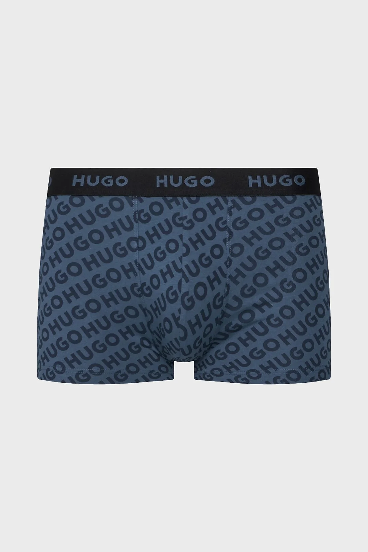 Hugo 3 Pack Logo Baskılı Erkek Boxer 50532550 466 Lacivert - 6