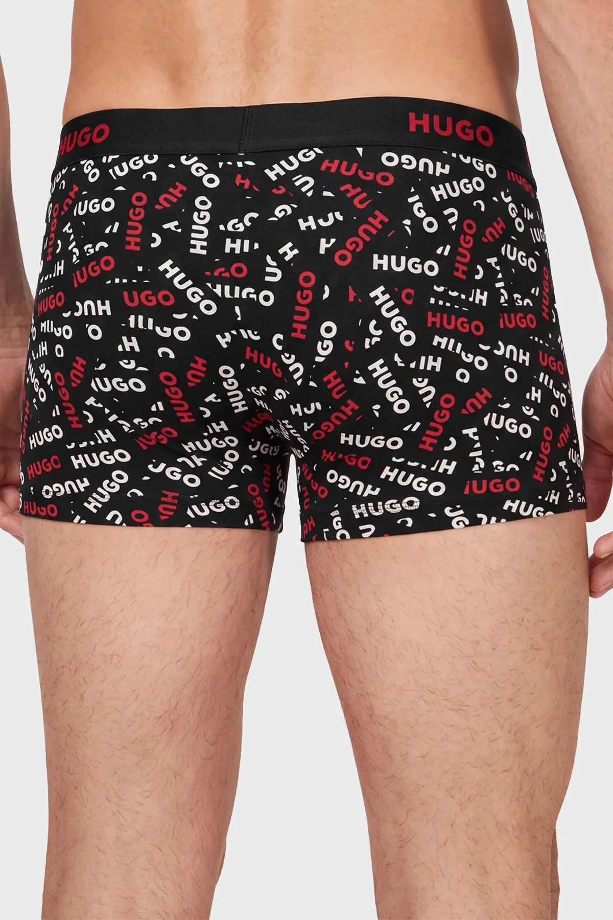 Hugo 3 Pack Logo Baskılı Erkek Boxer 50532550 649 Siyah - 3