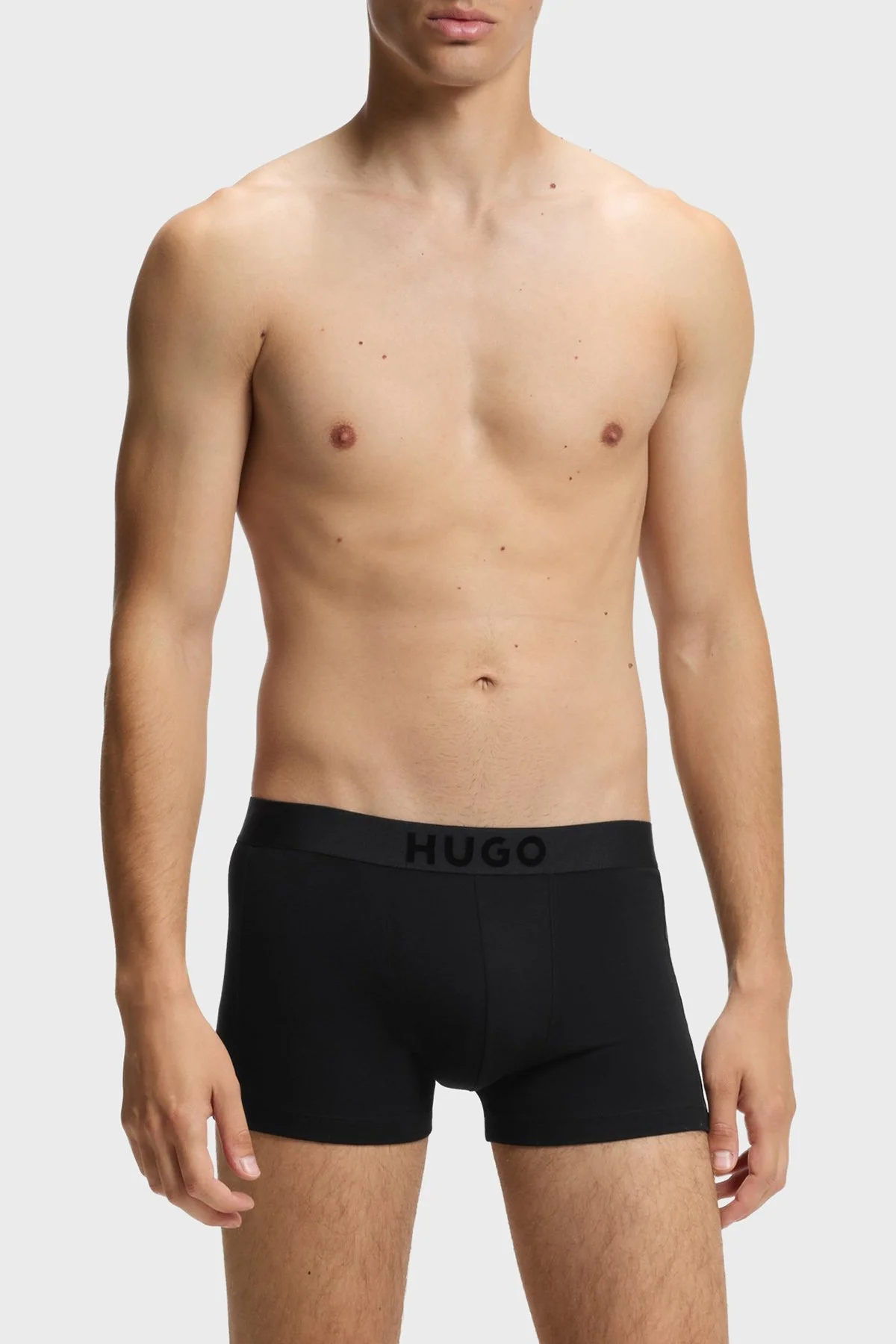 Hugo 3 Pack Logolu Erkek Boxer 50570931 962 Siyah - 2