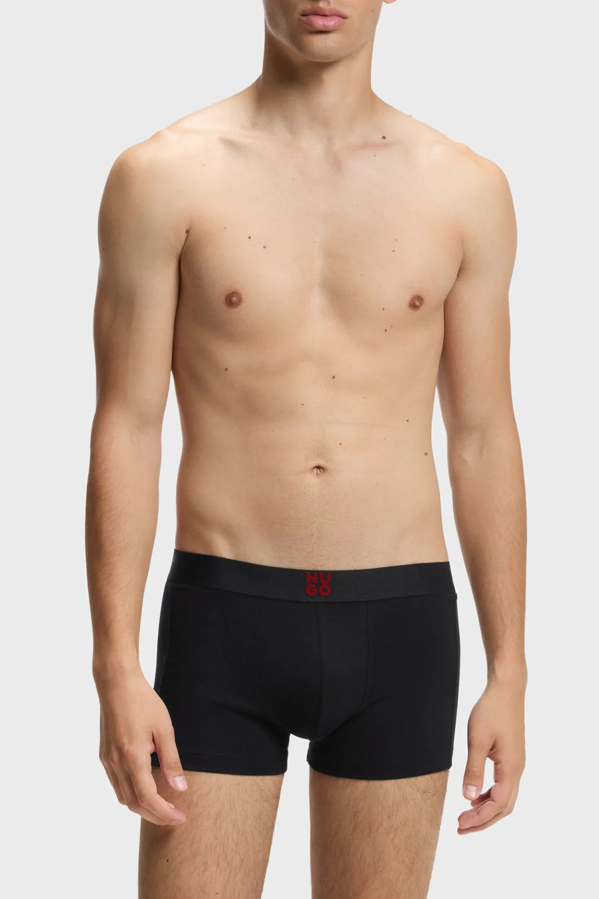 Hugo 3 Pack Logolu Erkek Boxer 50570931 962 Siyah - 4