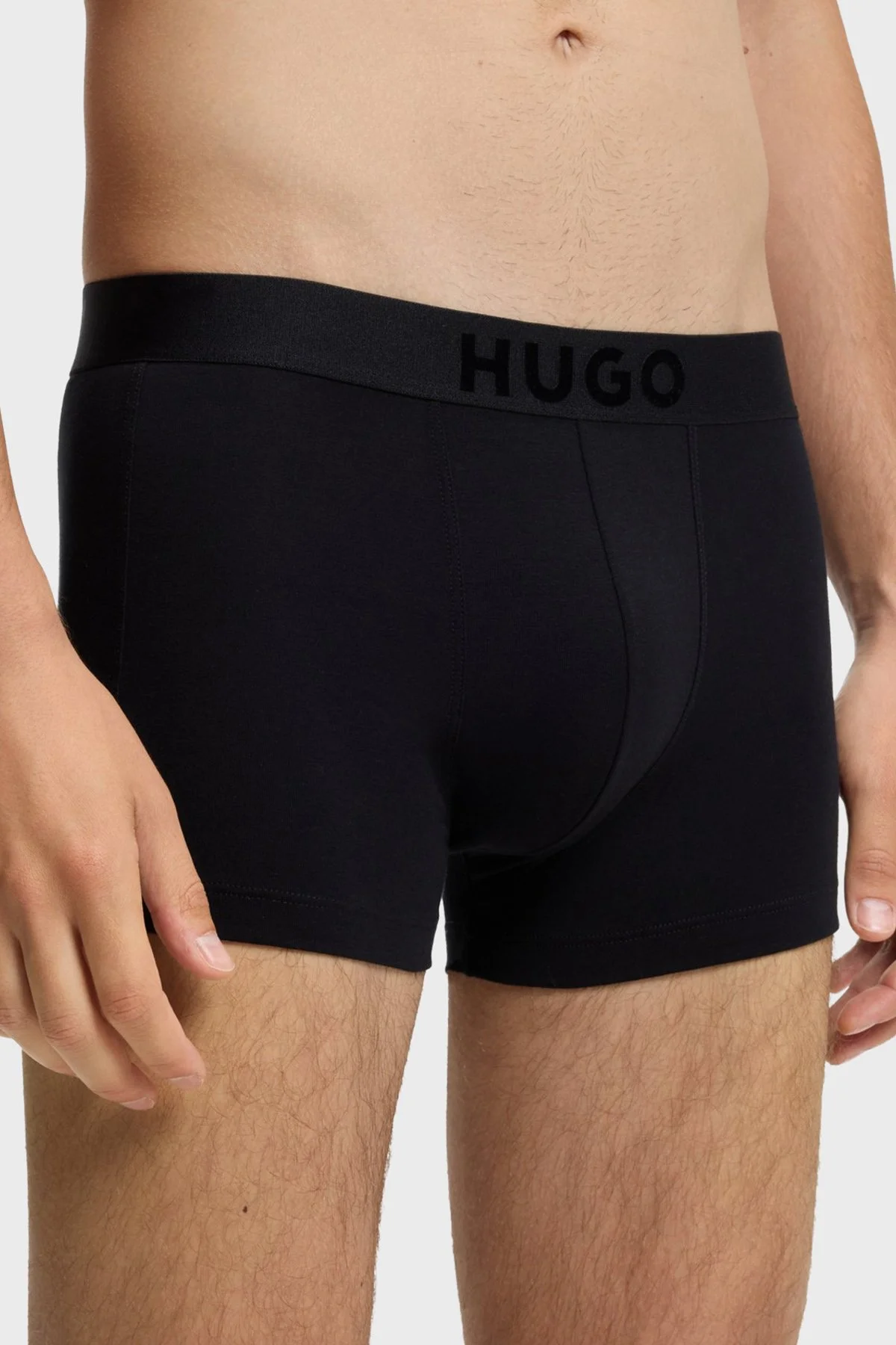 Hugo 3 Pack Logolu Erkek Boxer 50570931 962 Siyah - 6