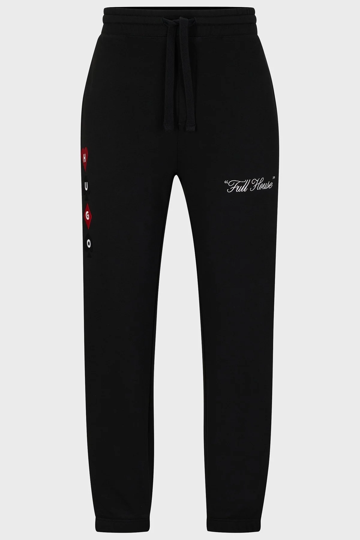Hugo Belden Bağlamalı Relaxed Fit Pamuklu Spor Erkek Pantolon 50499743 001 SİYAH - 5