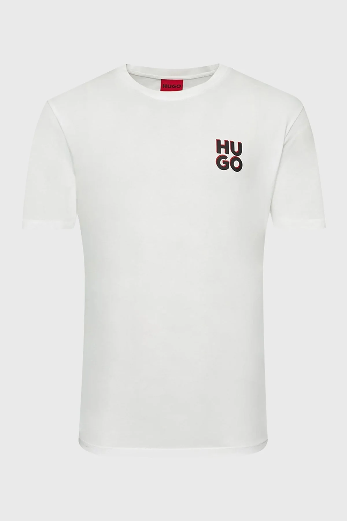 Hugo Bisiklet Yaka % 100 Pamuk Regular Fit 2 Pack Erkek T Shirt 50492550 100 BEYAZ - 6