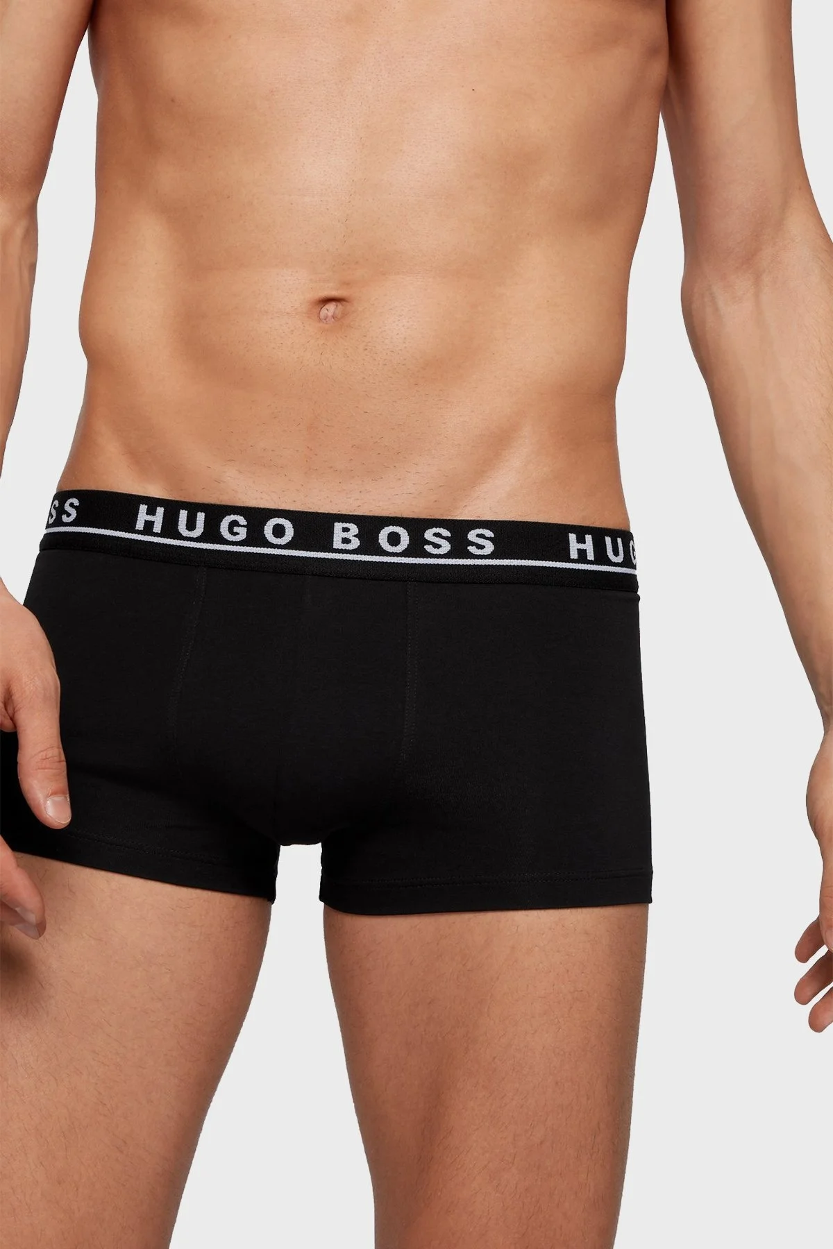 Boss Pamuklu 3 Pack Erkek Boxer 50325403 001 SİYAH - 7