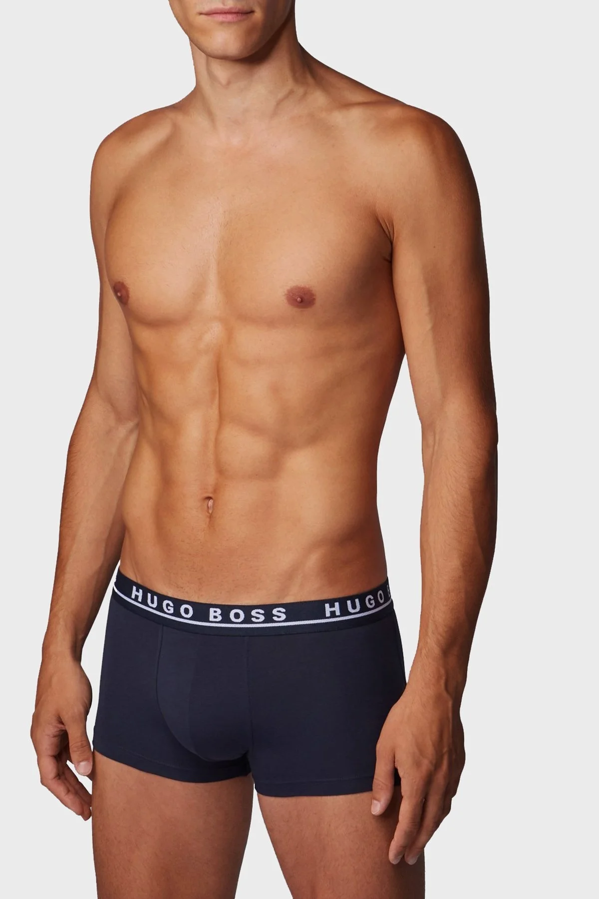 Boss 3 Pack Erkek Boxer 50325403 480 LACİVERT - 2