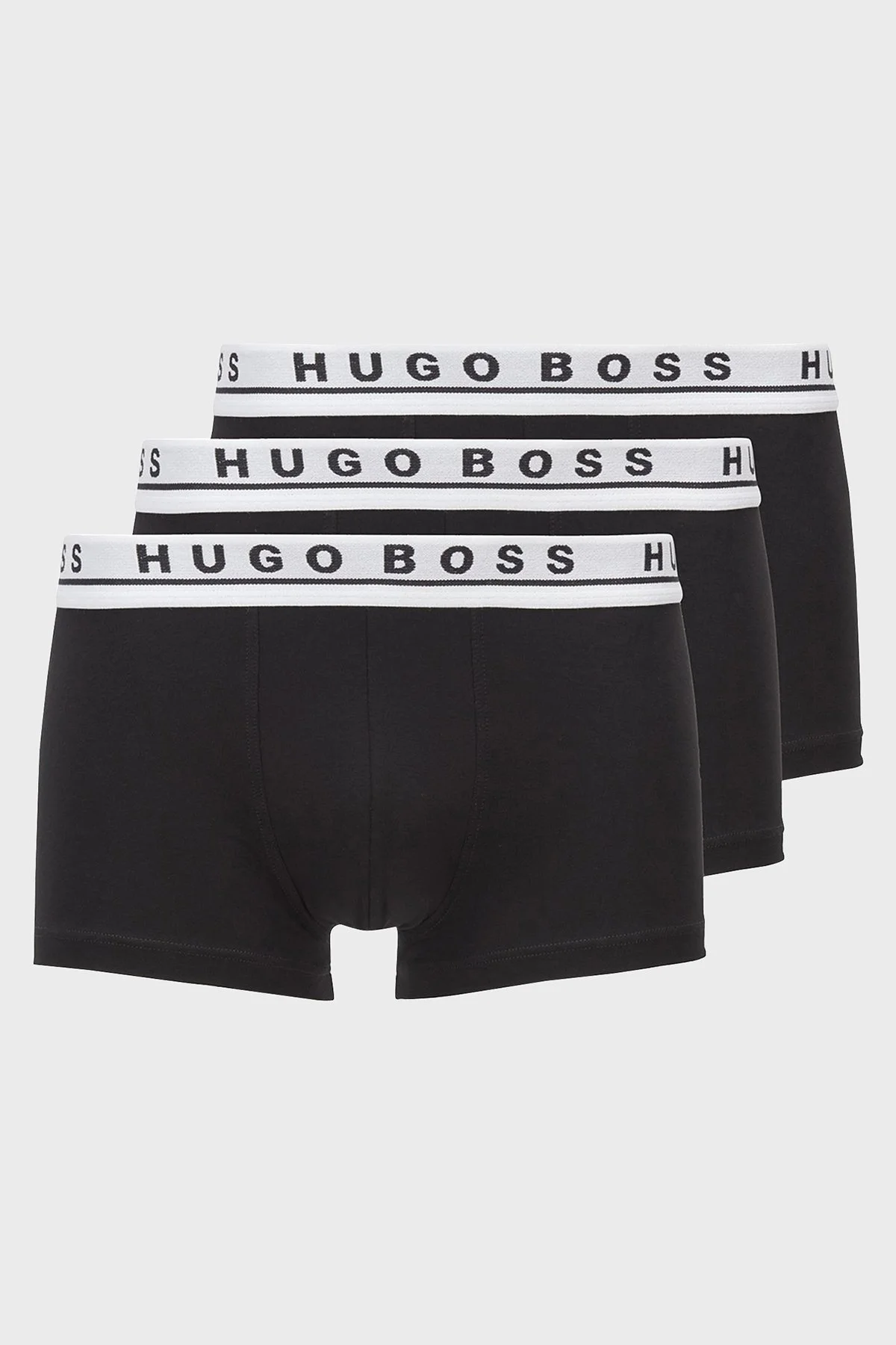 Boss Pamuklu 3 Pack Erkek Boxer 50420279 994 SİYAH - 1