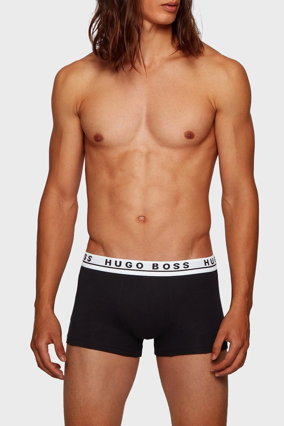 Boss Pamuklu 3 Pack Erkek Boxer 50420279 994 SİYAH - 2