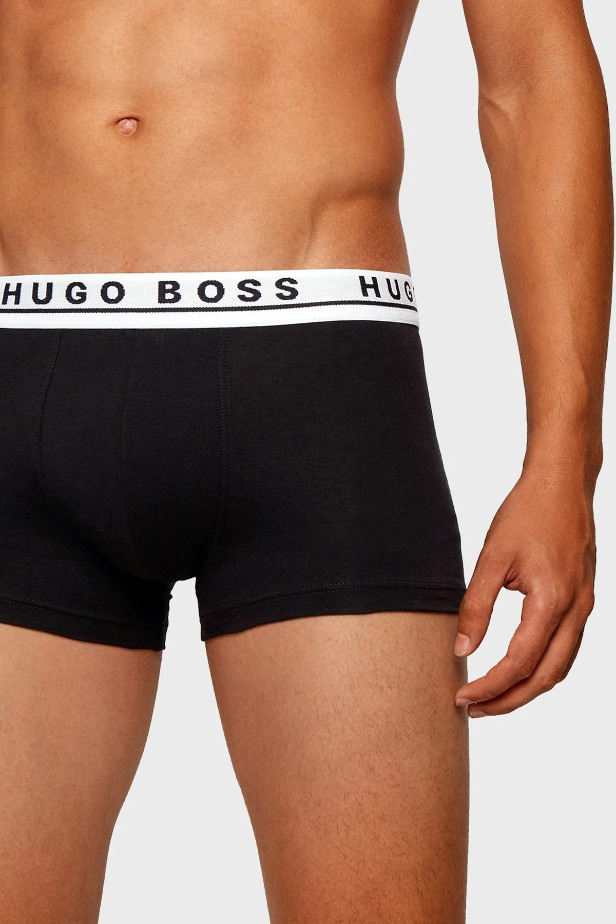 Boss Pamuklu 3 Pack Erkek Boxer 50420279 994 SİYAH - 4