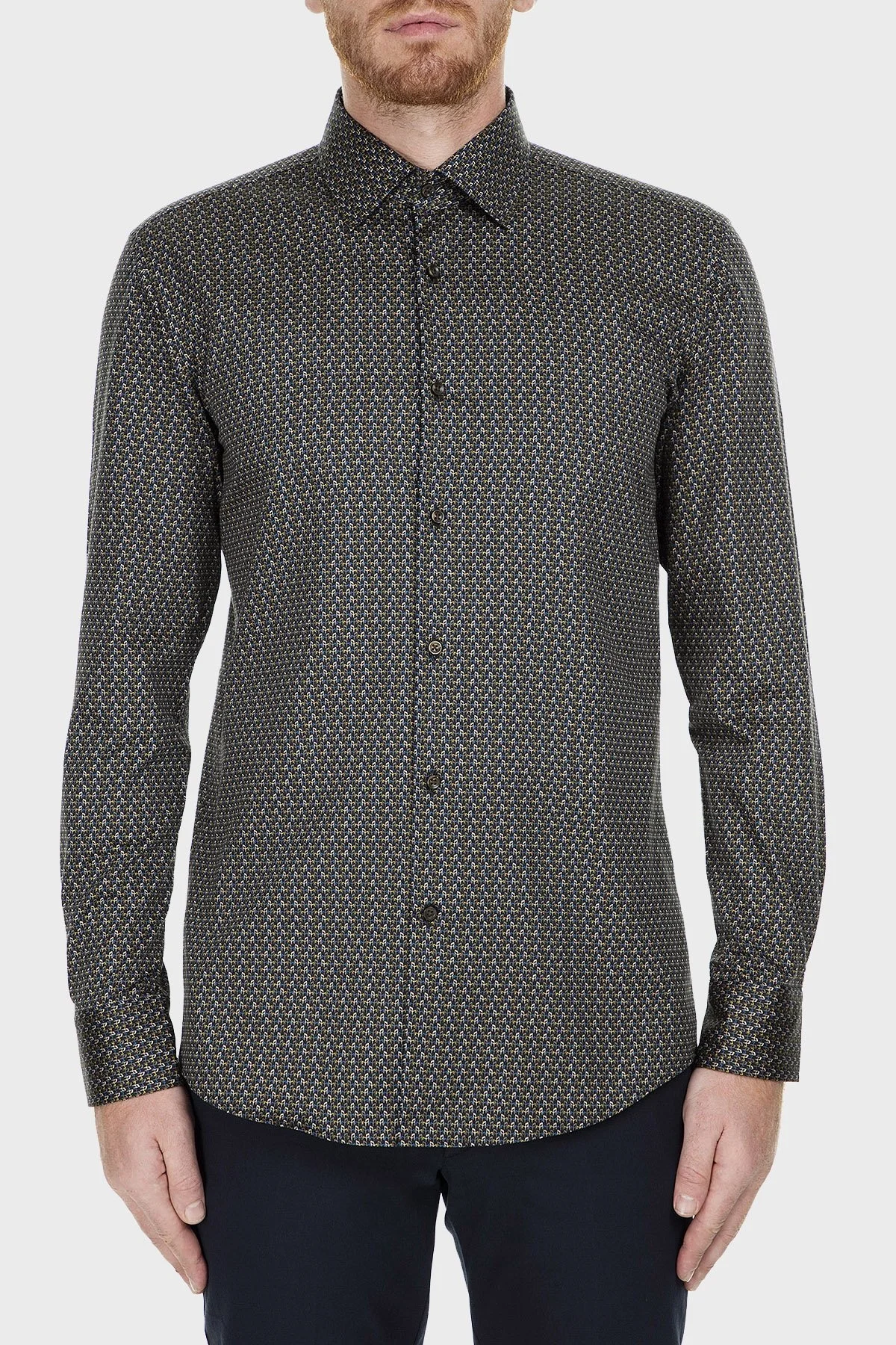 Hugo Boss Erkek Gömlek 50416678 262 BEJ - 1