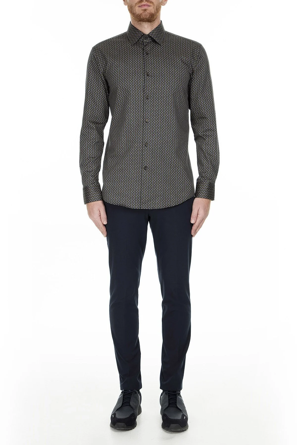 Hugo Boss Erkek Gömlek 50416678 262 BEJ - 5