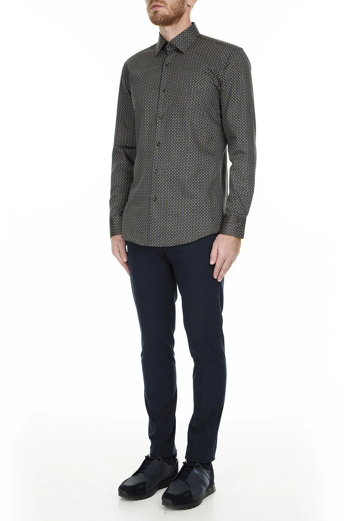 Hugo Boss Erkek Gömlek 50416678 262 BEJ - 6