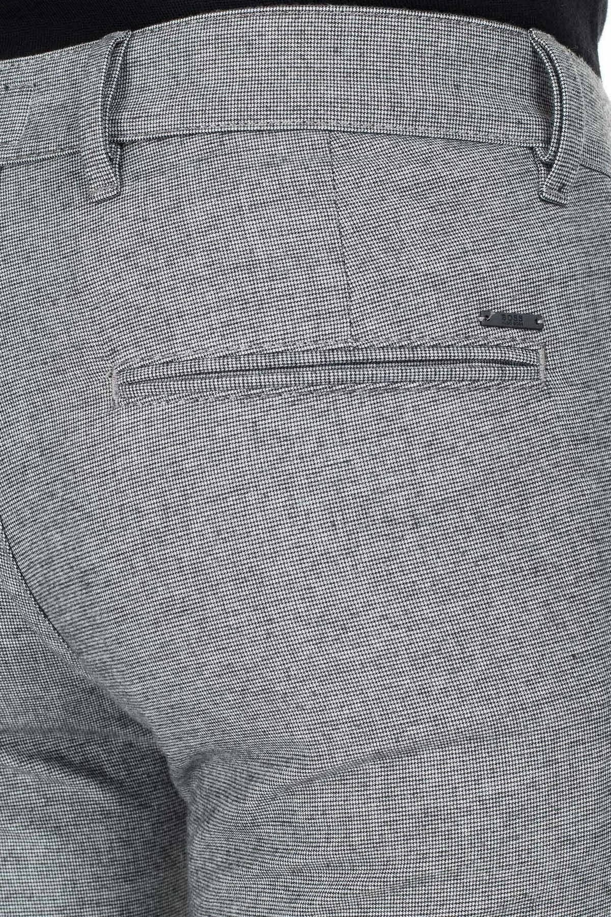 Hugo Boss Erkek Pantolon 50413857 001 GRİ - 7