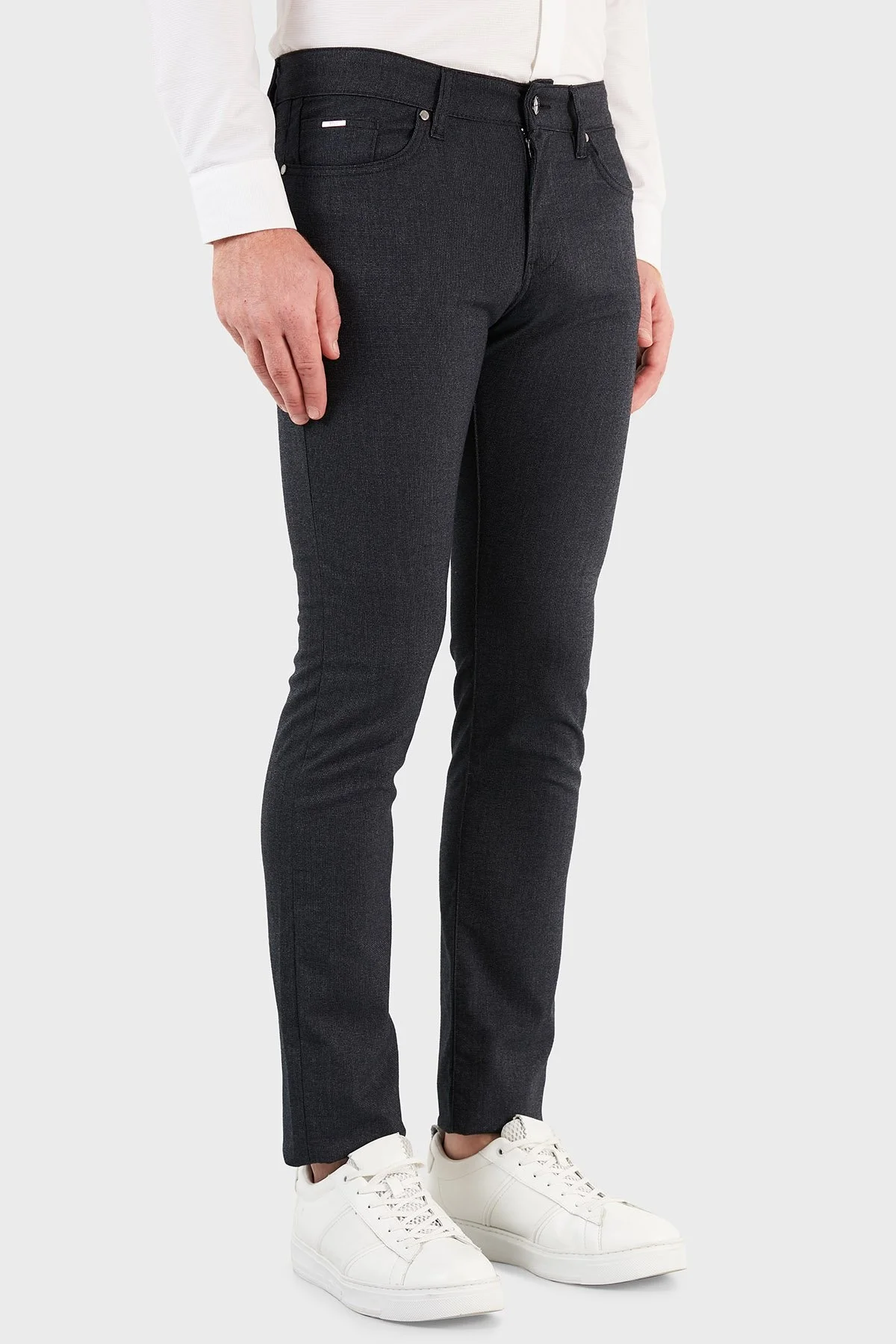 Hugo Boss Cepli Slim Fit Erkek Pantolon 50458301 404 LACİVERT - 3