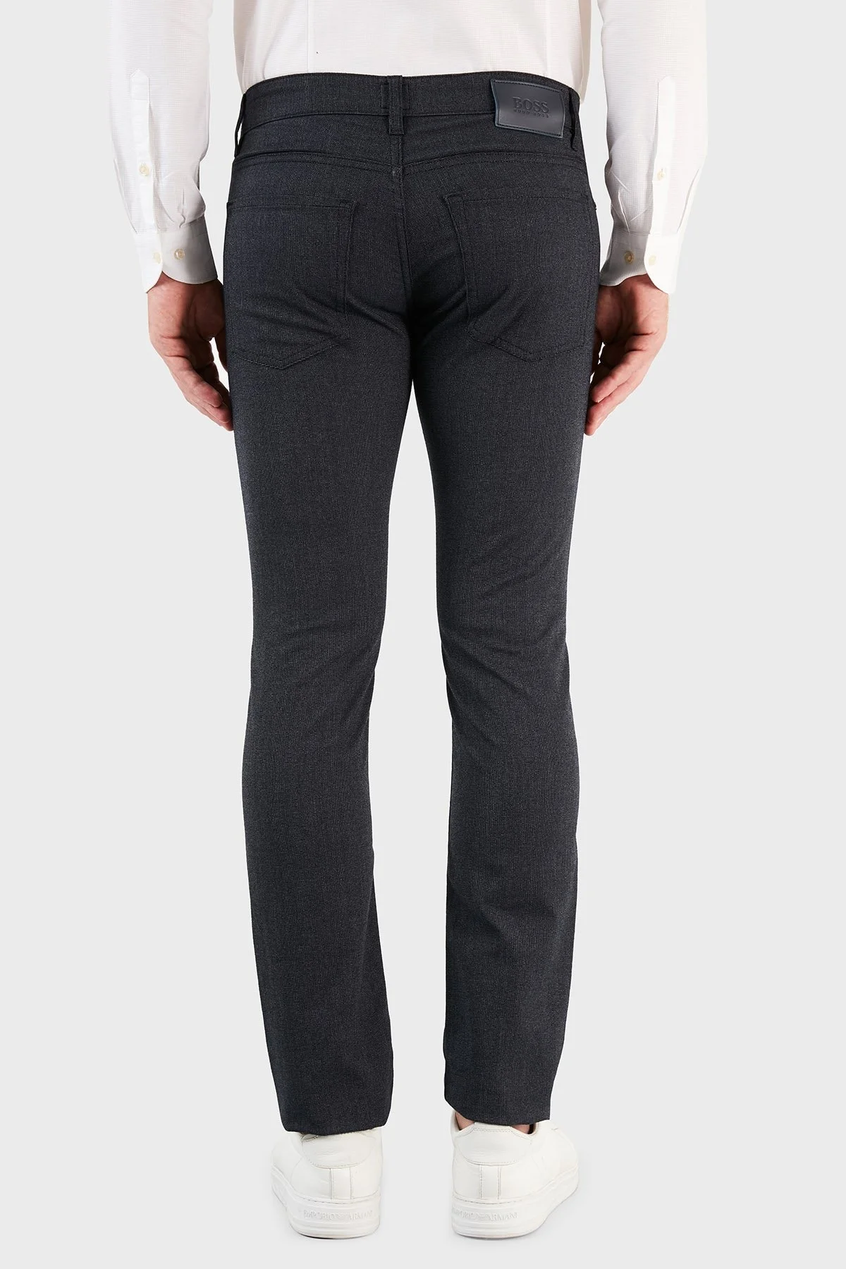 Hugo Boss Cepli Slim Fit Erkek Pantolon 50458301 404 LACİVERT - 4