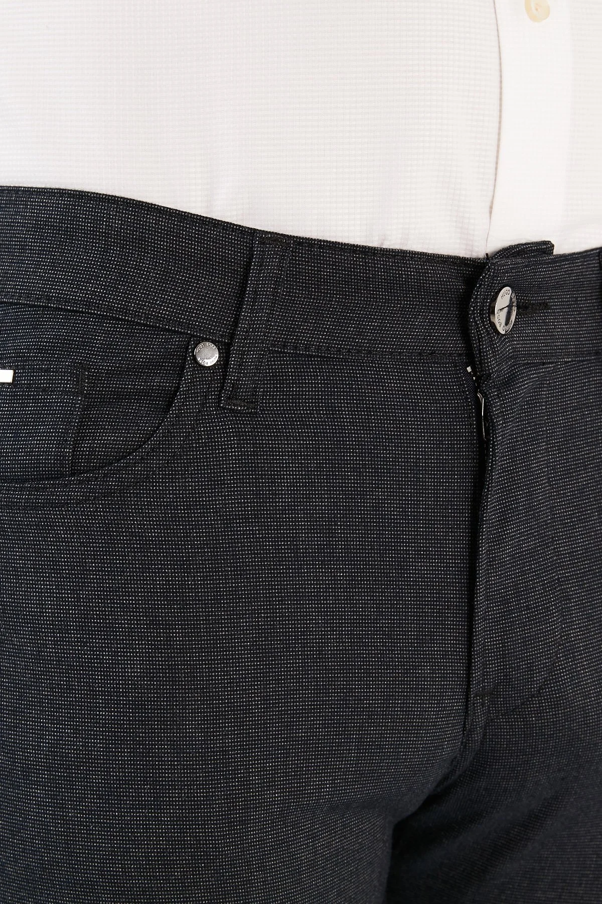 Hugo Boss Cepli Slim Fit Erkek Pantolon 50458301 404 LACİVERT - 5