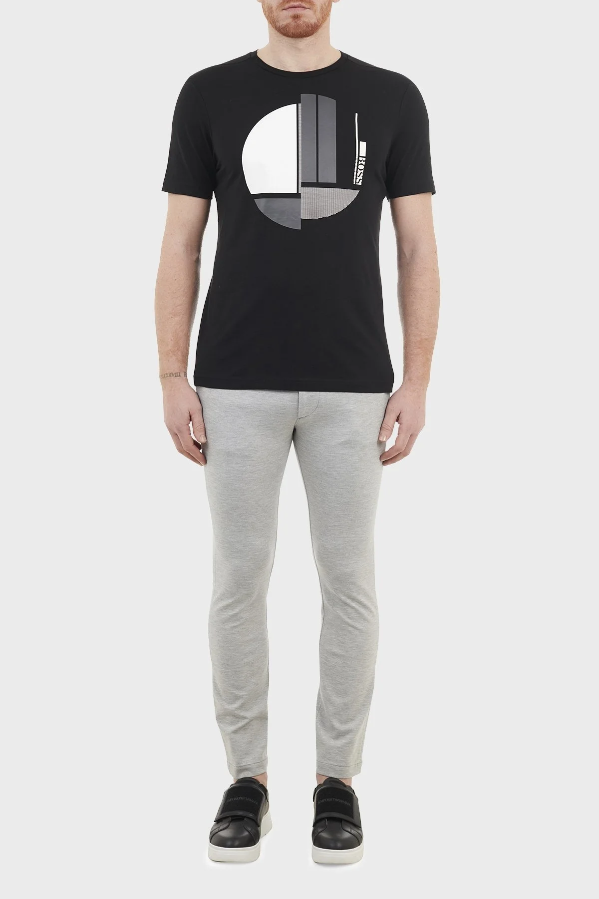 Hugo Boss Extra Slim Fit Cepli Erkek Pantolon 50437956 061 GRİ - 1