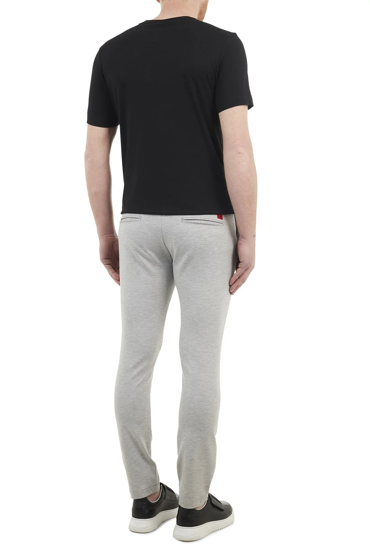 Hugo Boss Extra Slim Fit Cepli Erkek Pantolon 50437956 061 GRİ - 5