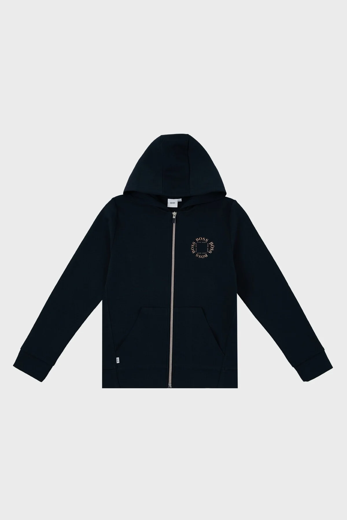 Hugo Boss Fermuarlı Kapüşonlu Çocuk 25L46 849 Sweat 25L46/849 MARINE LACİVERT - 1