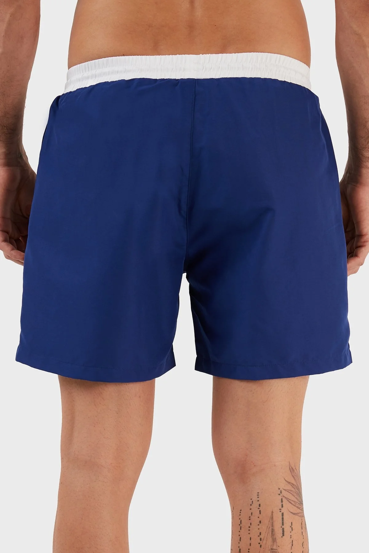 Hugo Boss Logolu Deniz Şort Belden Bağlamalı Erkek Mayo Short 9985001 SAKS - 5