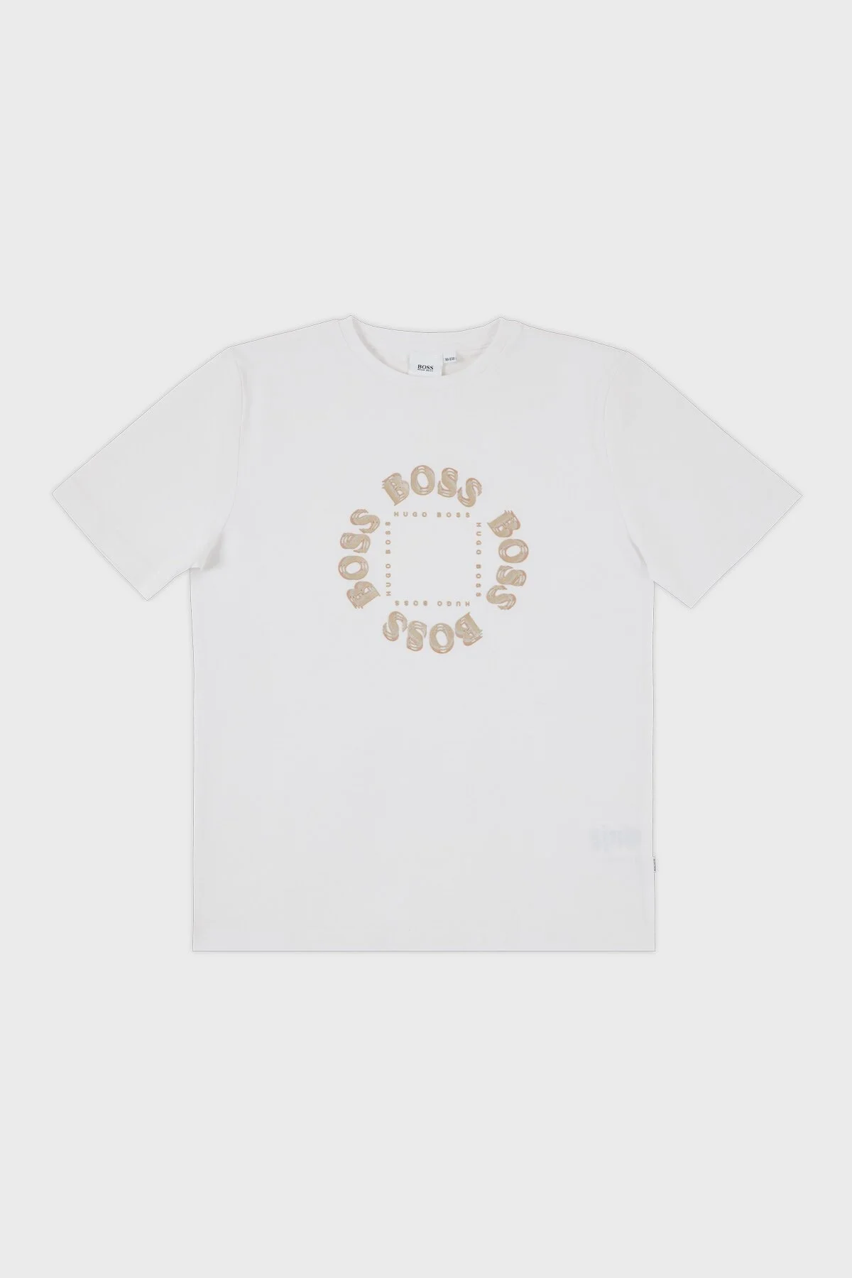 Hugo Boss Pamuklu Bisiklet Yaka Çocuk 25G93 10B T Shirt 25G93/10B WHITE BEYAZ - 1