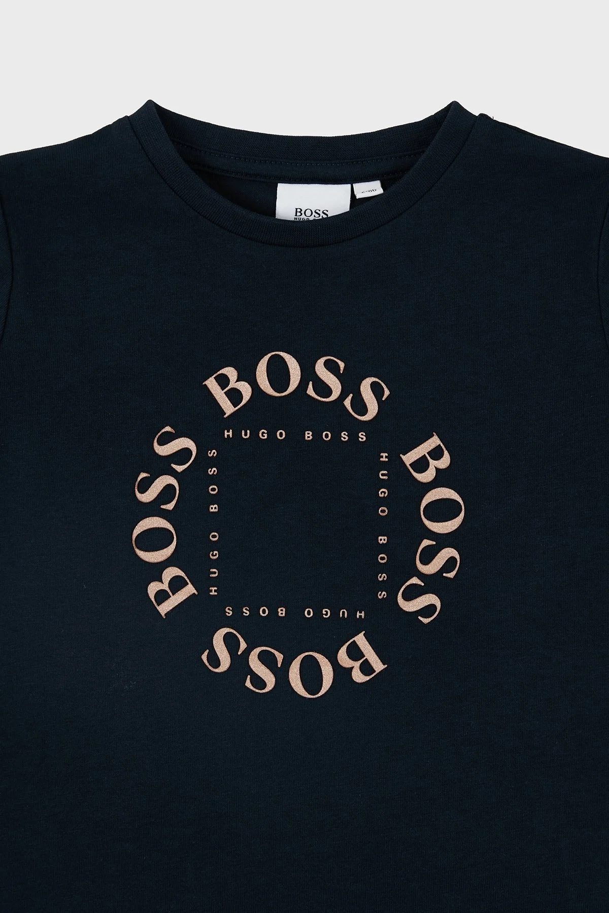Hugo Boss Pamuklu Bisiklet Yaka Çocuk 25G93 849 T Shirt 25G93/849 MARINE LACİVERT - 3