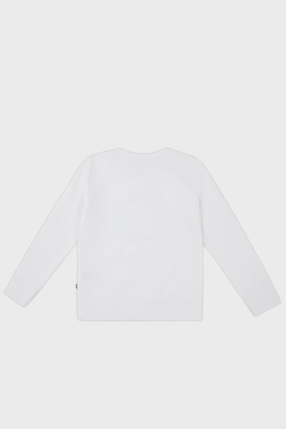 Hugo Boss Pamuklu Bisiklet Yaka Çocuk 25L39 10B Sweat 25L39/10B WHITE BEYAZ - 2