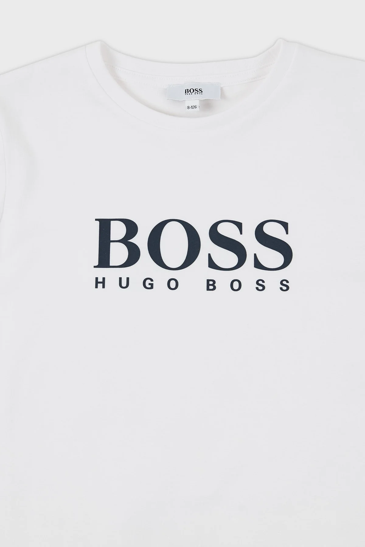 Hugo Boss Pamuklu Bisiklet Yaka Çocuk 25P13 10B T Shirt 25P13/10B WHITE BEYAZ - 3