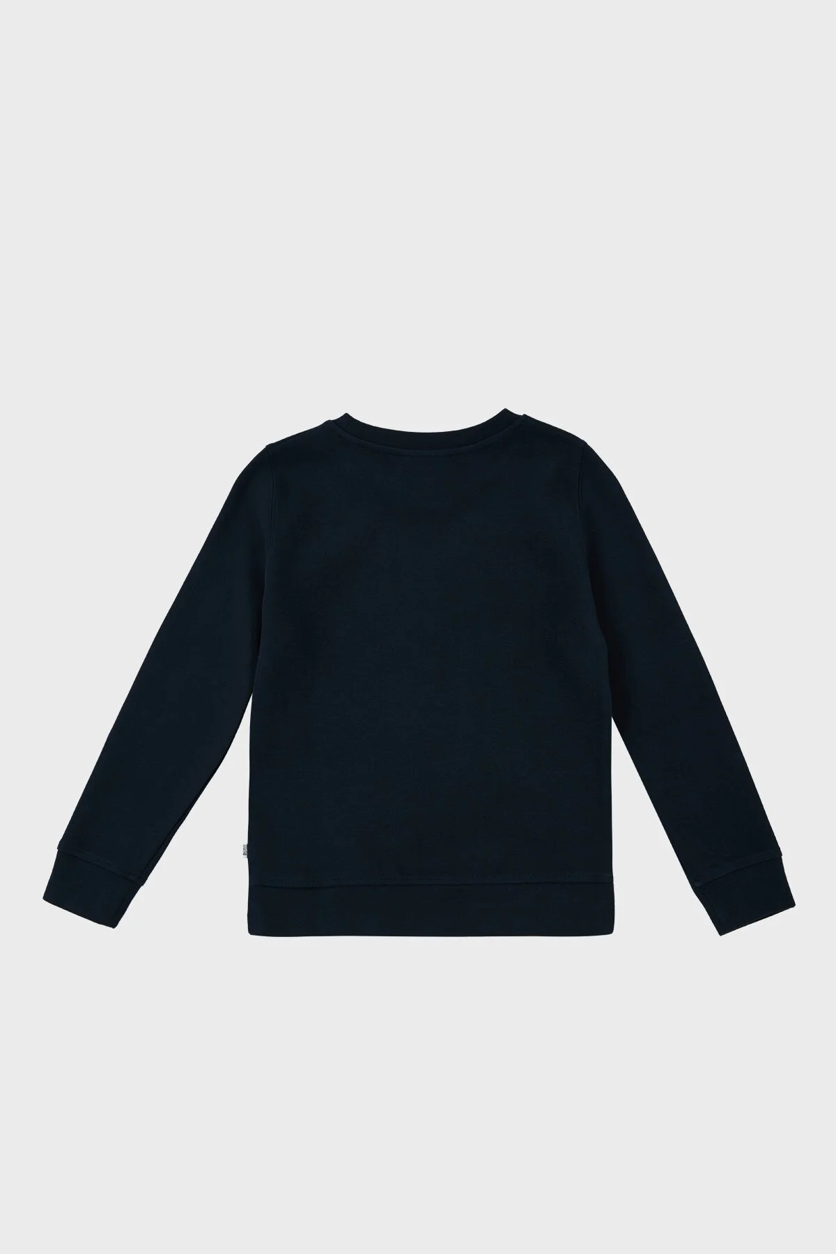 Hugo Boss Pamuklu Bisiklet Yaka Çocuk Sweat 25L39/849 MARINE LACİVERT - 2