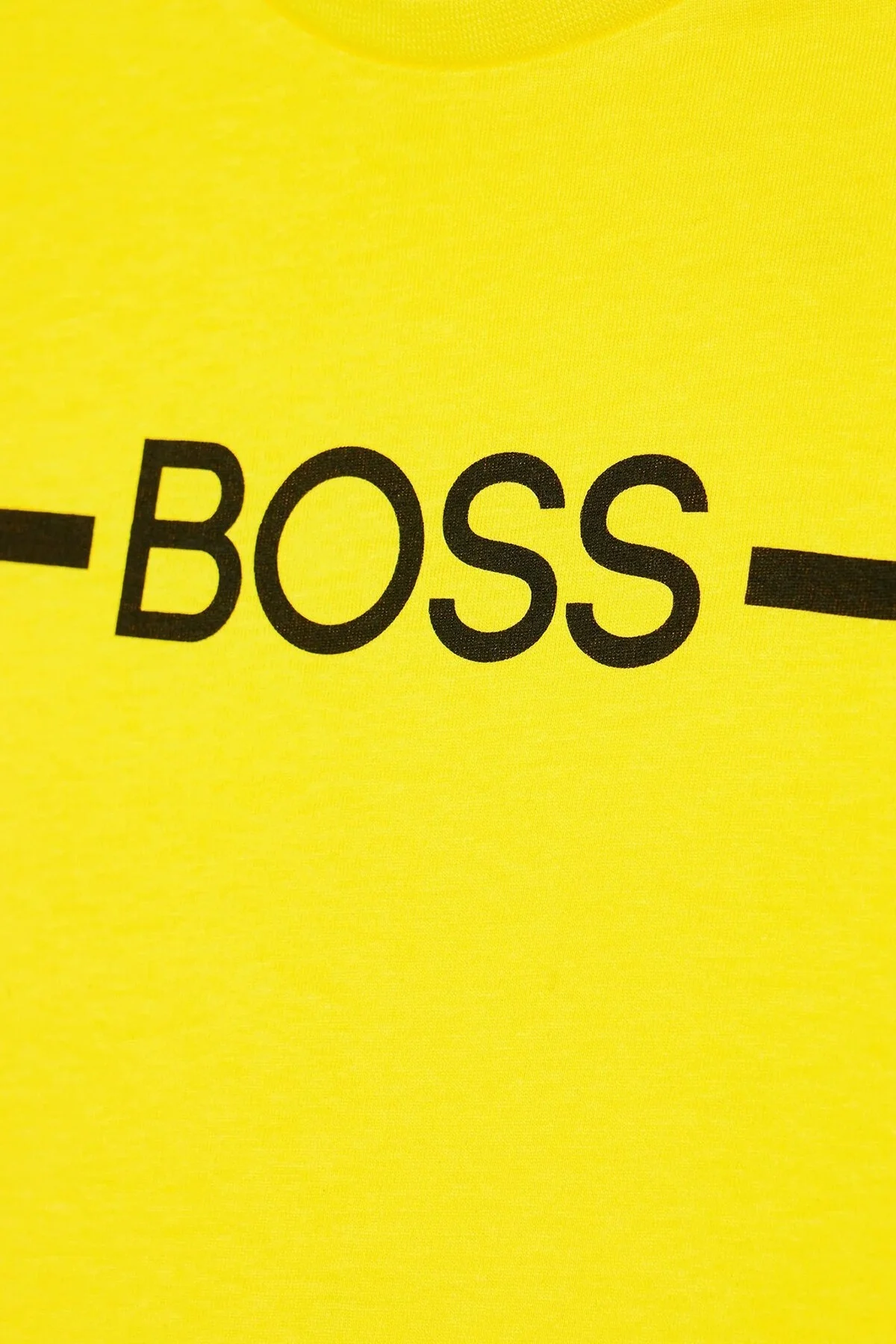 Hugo Boss Pamuklu Bisiklet Yaka Çocuk T Shirt 25G97/553 YELLOW SARI - 3