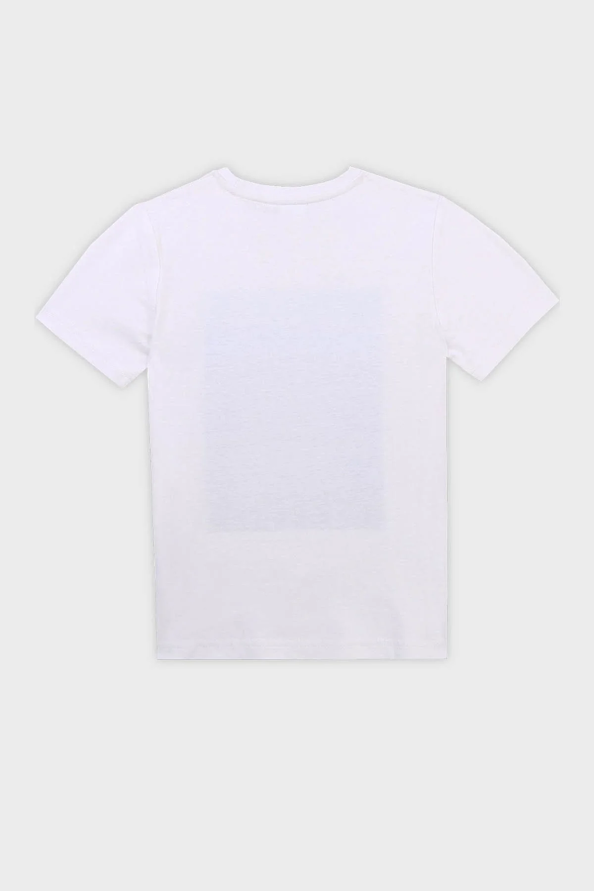 Hugo Boss Pamuklu Bisiklet Yaka Çocuk T Shirt 25L05/N48 WHITE NAVY BEYAZ-LACİVERT - 2
